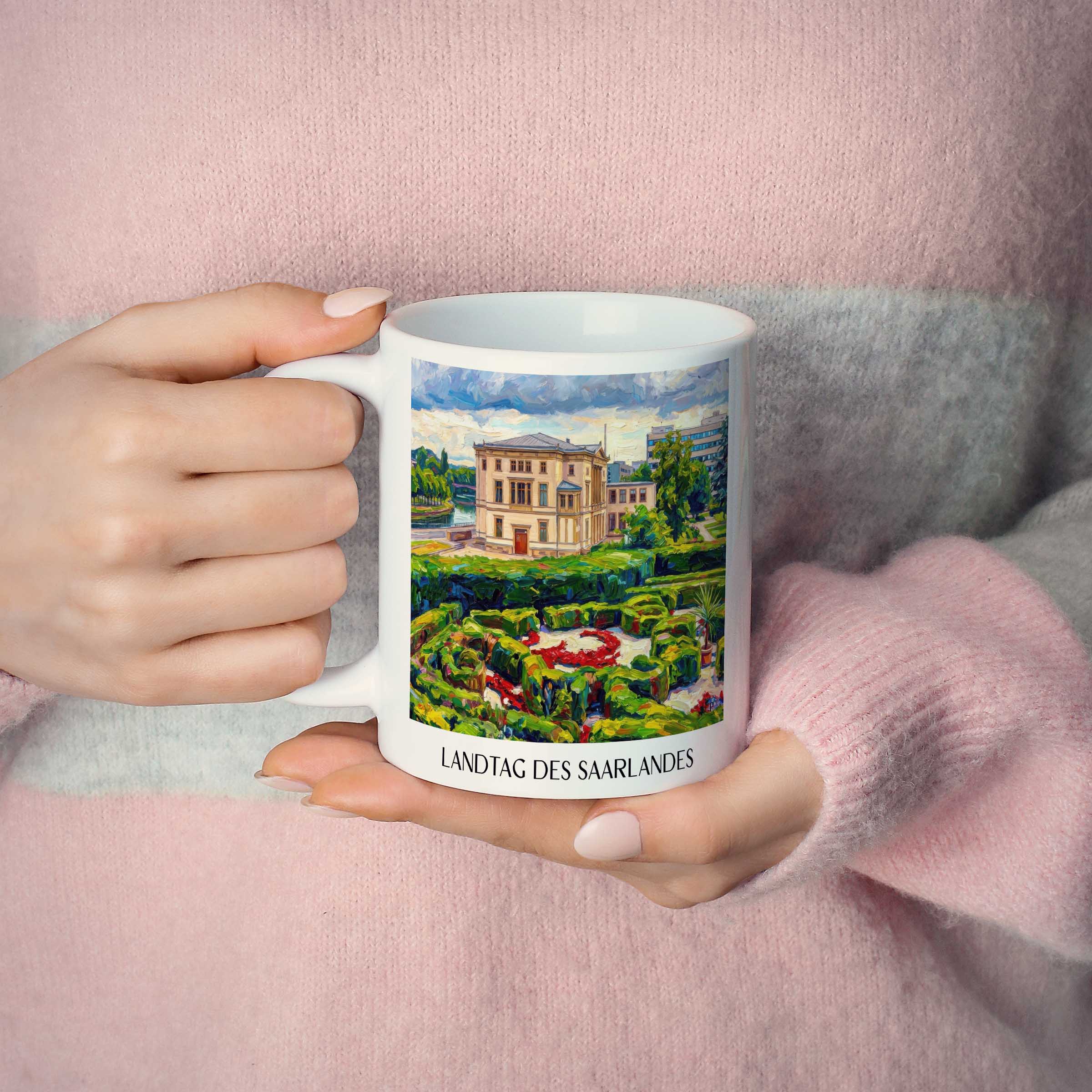 landtag-des-saarlandes-saarbrücken-deutschland-kaffeebecher-oil-painting-oelgemaelde
