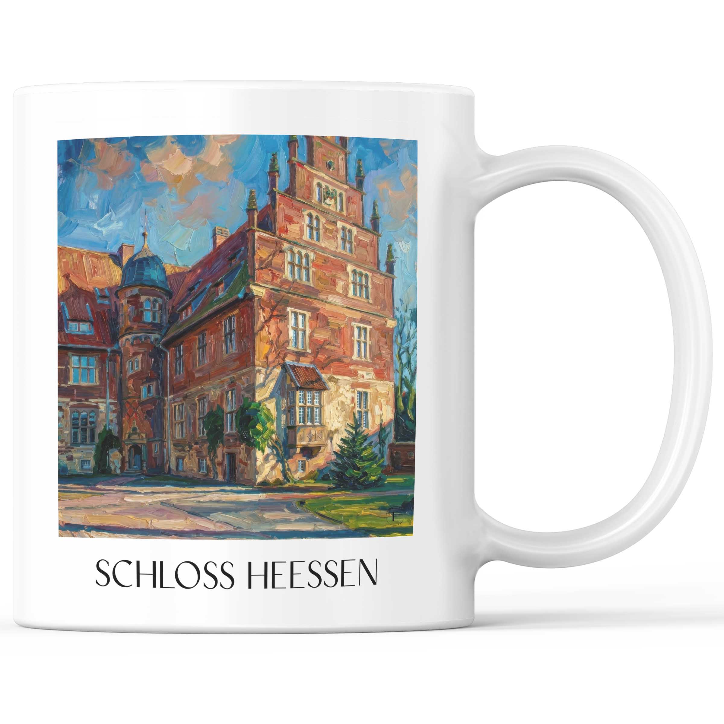 schloss-heessen-hamm-deutschland-kaffeebecher-oil-painting-oelgemaelde