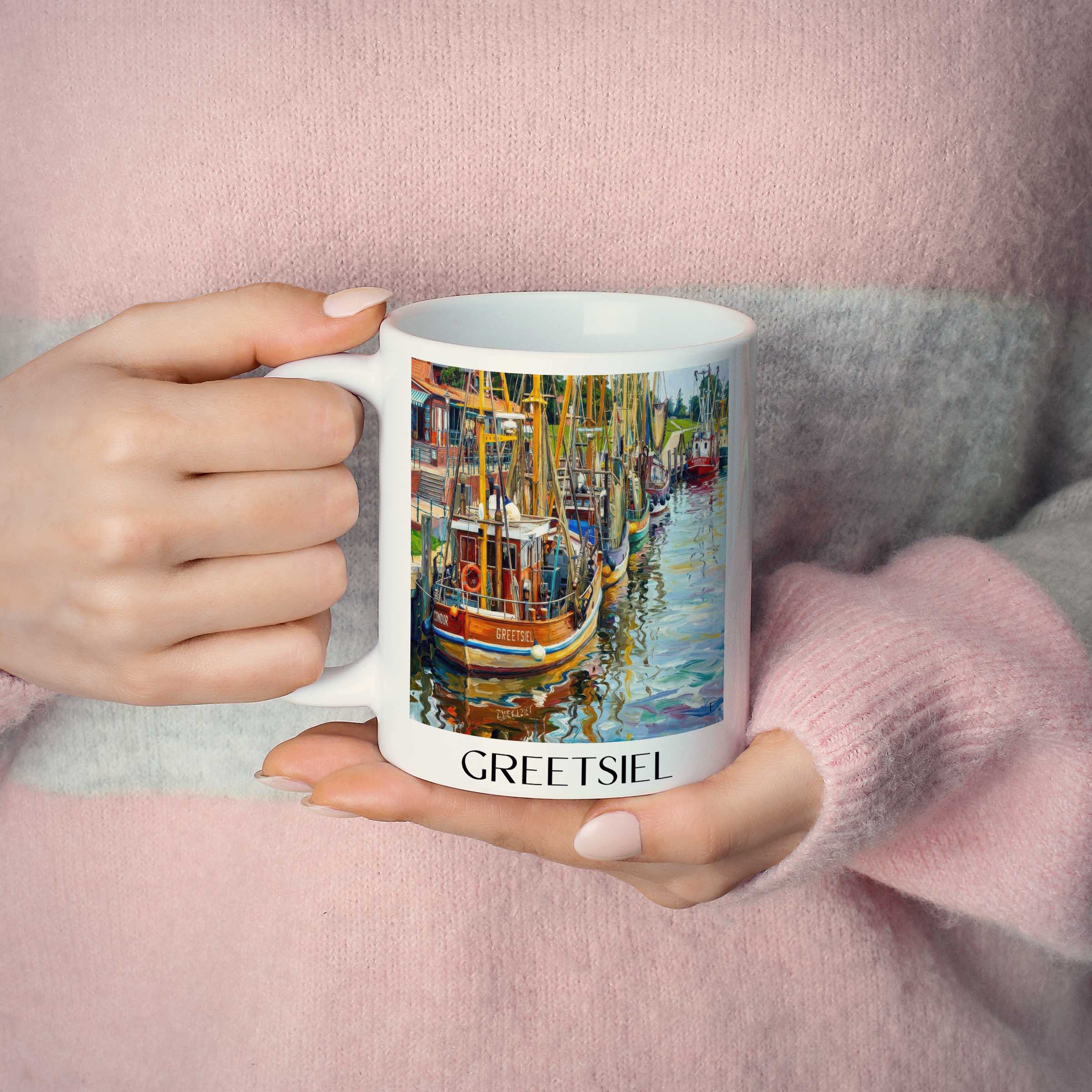 greetsiel-ostfriesland-deutschland-kaffeebecher-oil-painting-oelgemaelde