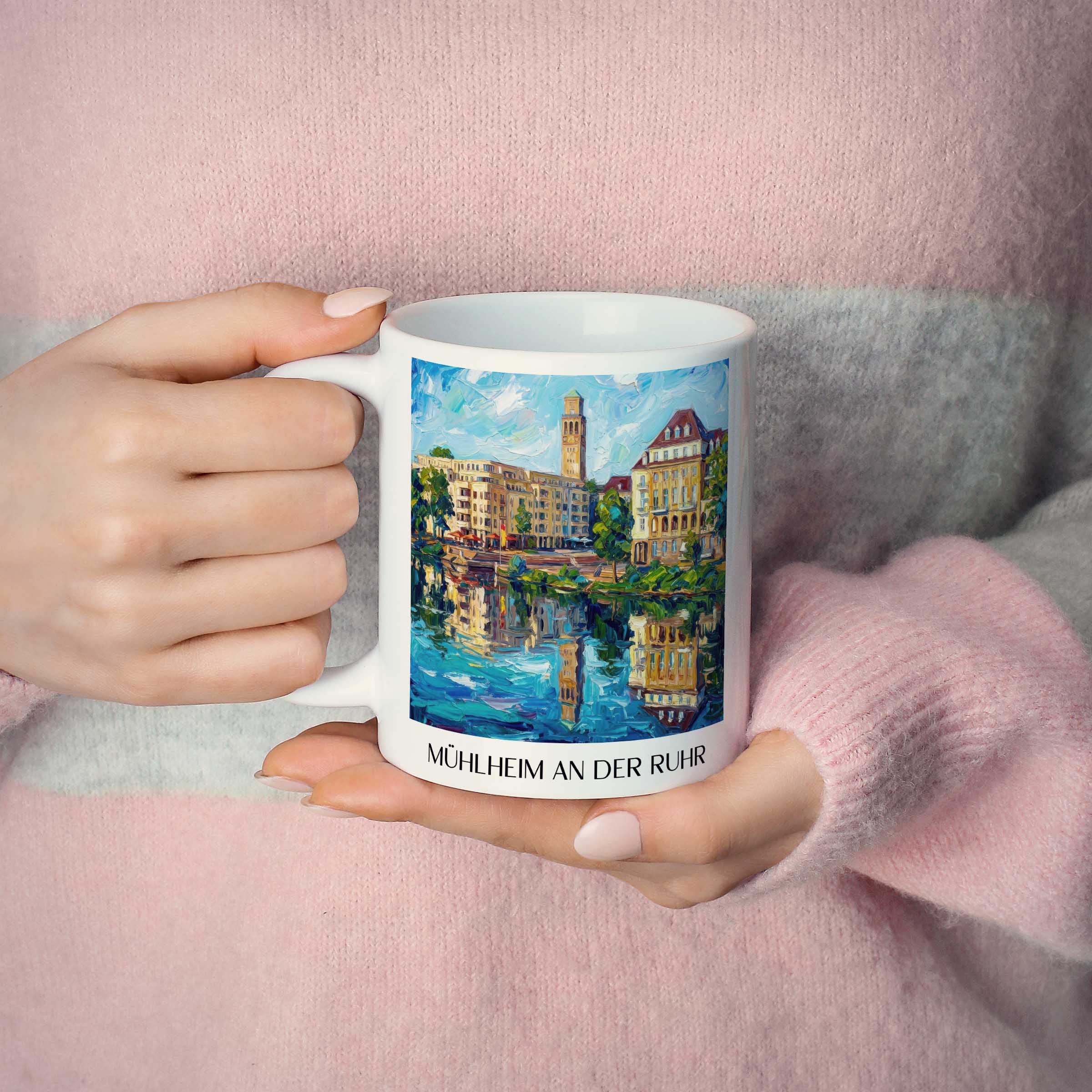 mühlheim-an-der-ruhr-ruhrgebiet-deutschland-kaffeebecher-oil-painting-oelgemaelde