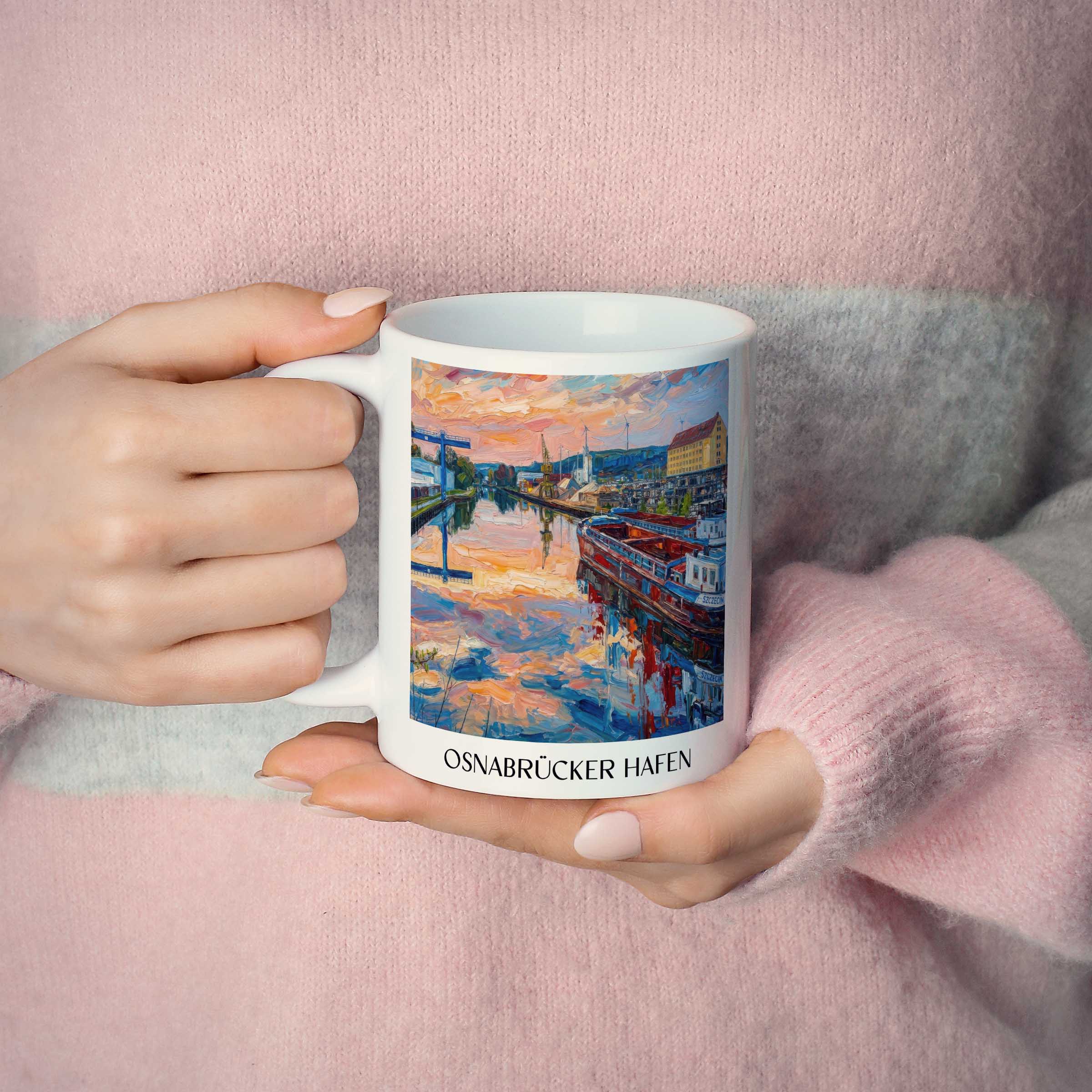 hafen-osnabrück-deutschland-kaffeebecher-oil-painting-oelgemaelde