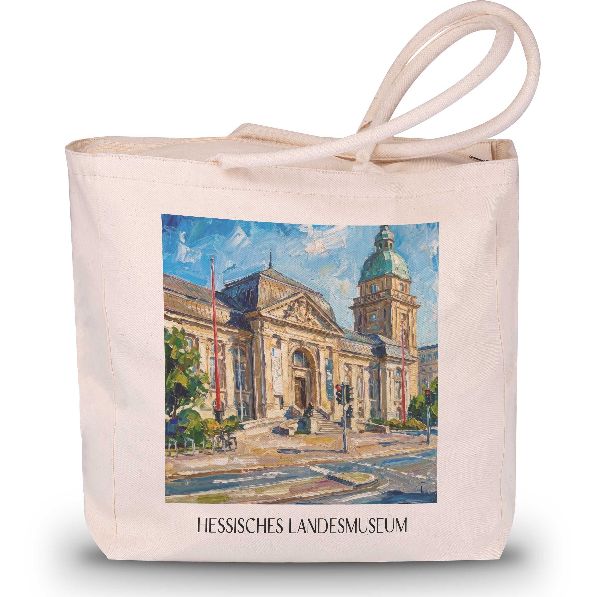 hessisches-landesmuseum-darmstadt-deutschland-einkaufstasche-oil-painting-oelgemaelde