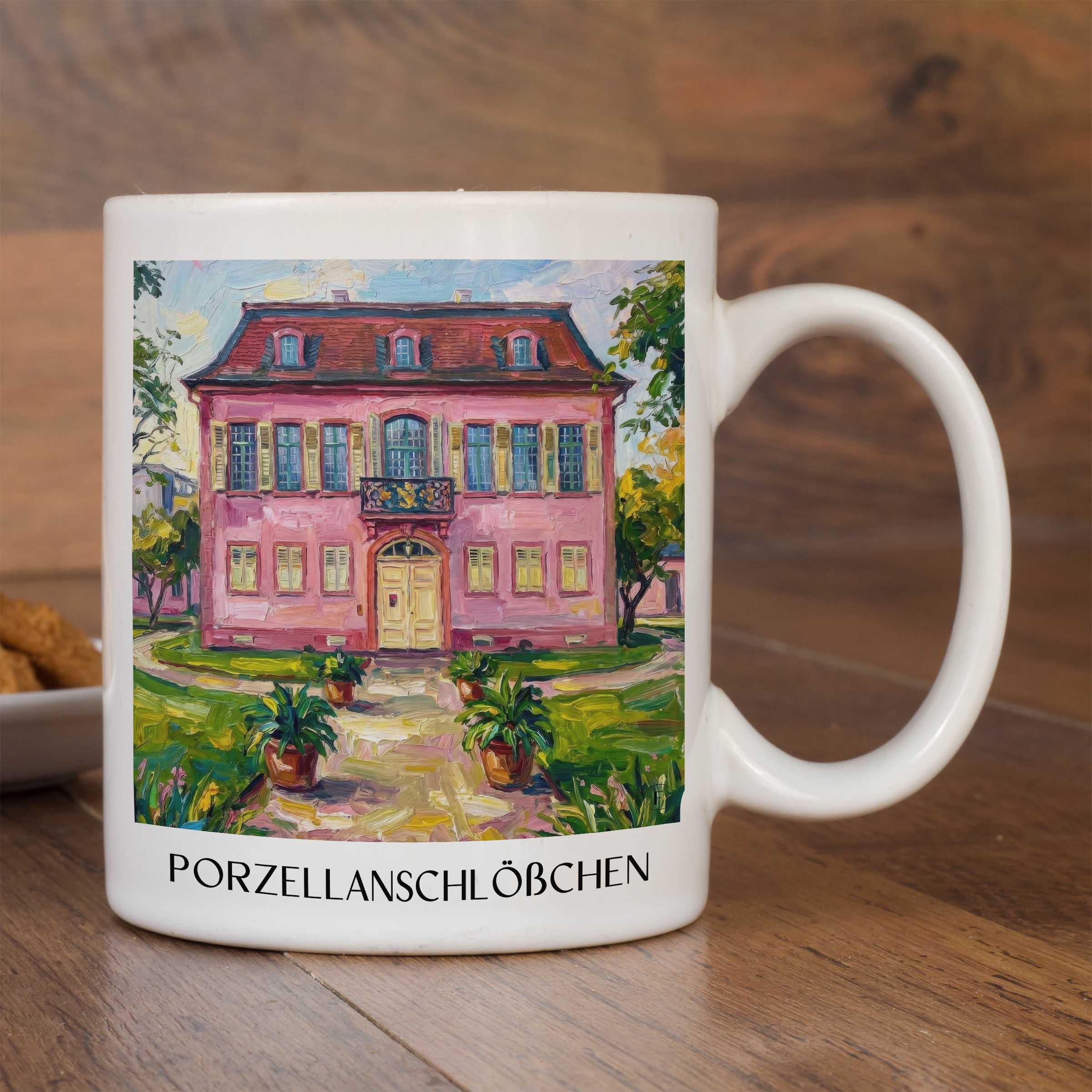 porzellanschlößchen-darmstadt-deutschland-kaffeebecher-oil-painting-oelgemaelde