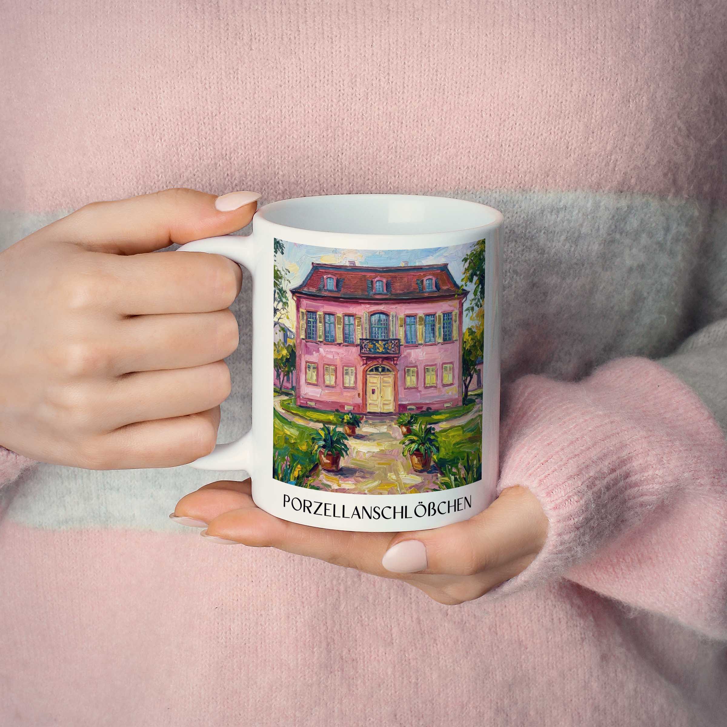 porzellanschlößchen-darmstadt-deutschland-kaffeebecher-oil-painting-oelgemaelde