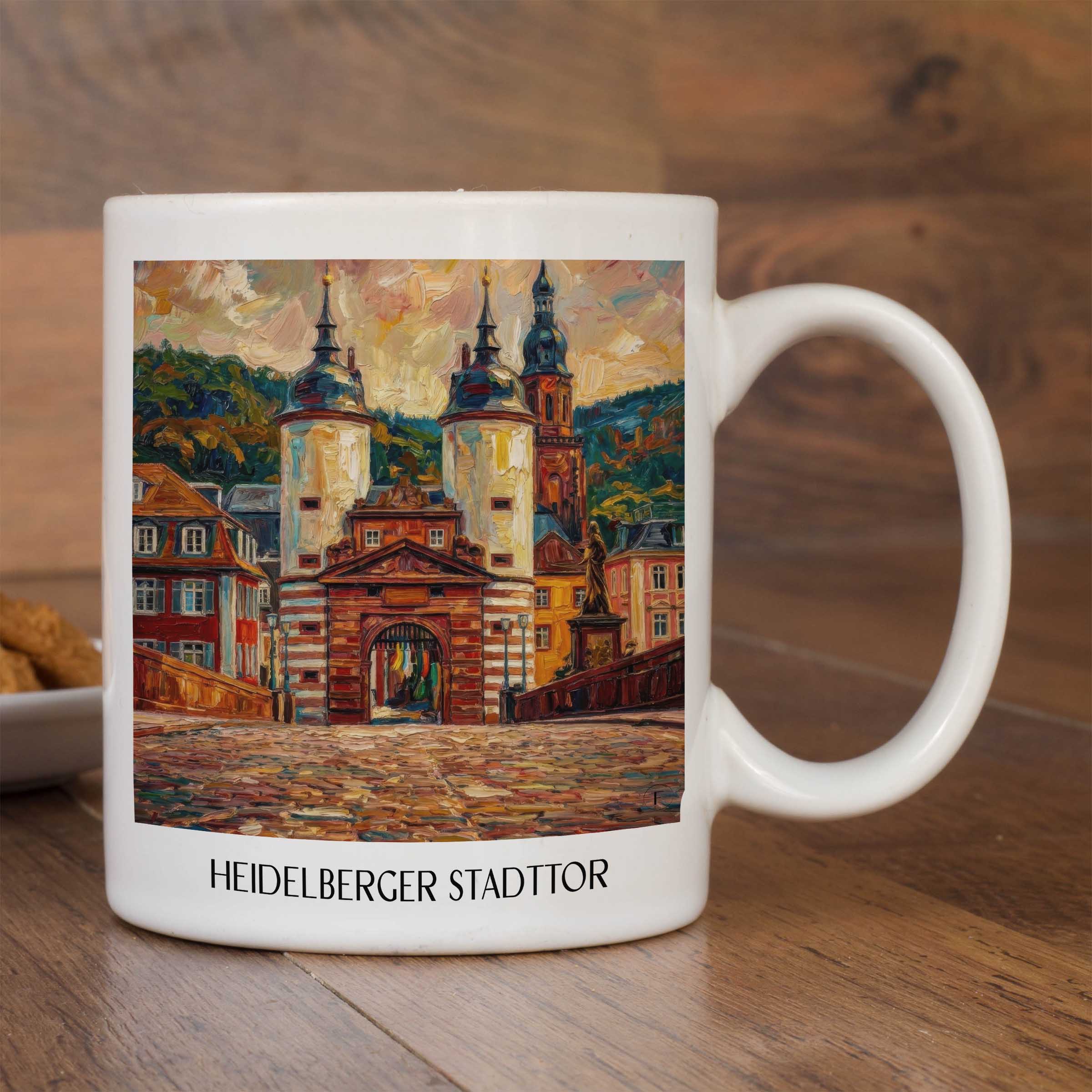 stadttor-heidelberg-deutschland-kaffeebecher-oil-painting-oelgemaelde