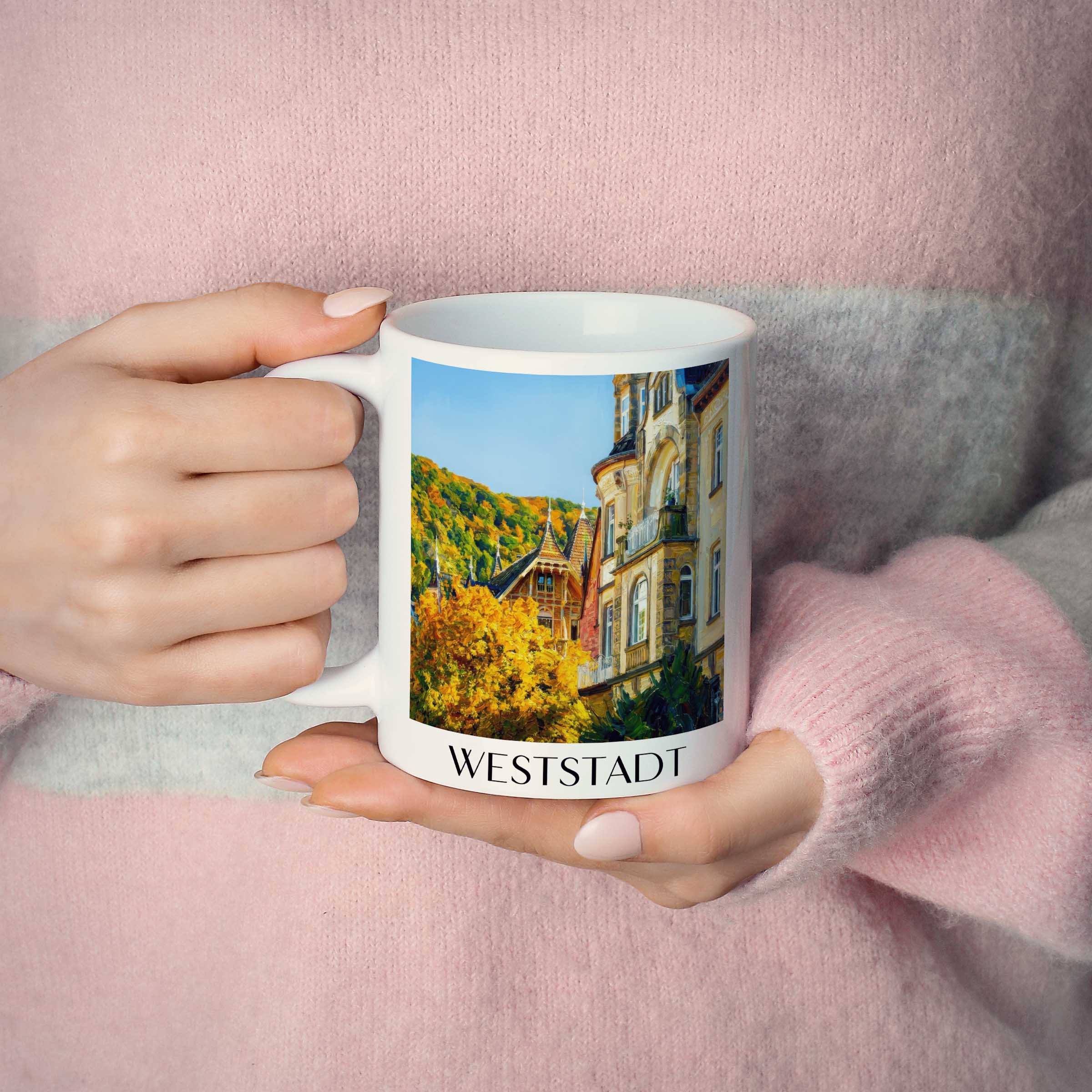 weststadt-heidelberg-deutschland-kaffeebecher-oil-painting-oelgemaelde