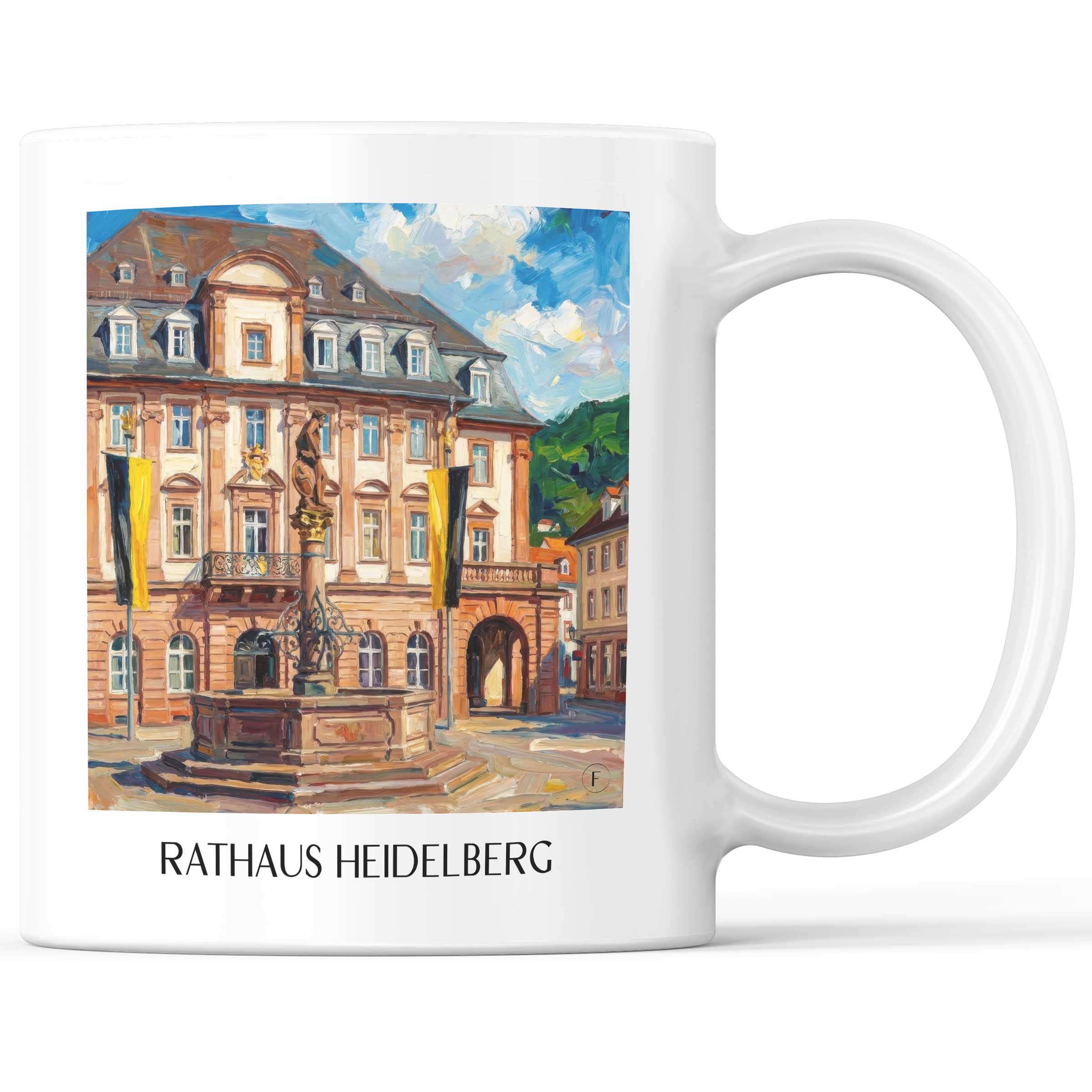 rathaus-heidelberg-deutschland-kaffeebecher-oil-painting-oelgemaelde