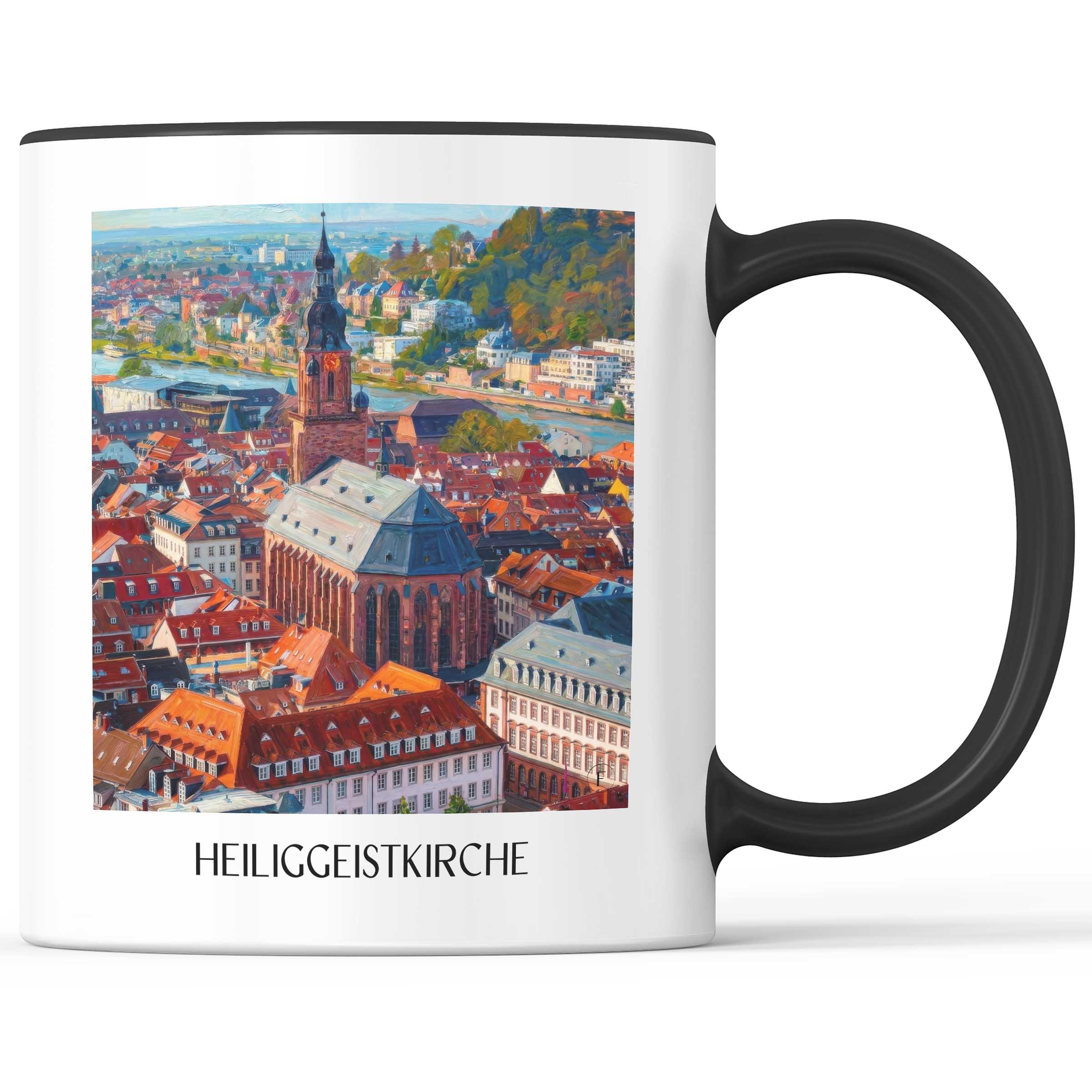 heiliggeistkirche-heidelberg-deutschland-kaffeebecher-oil-painting-oelgemaelde