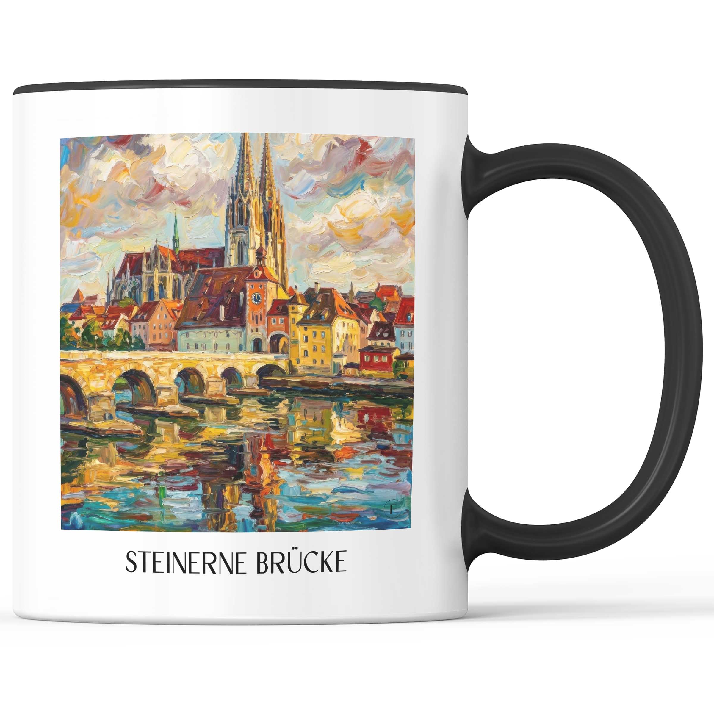 steinerne-brücke-regensburg-deutschland-kaffeebecher-oil-painting-oelgemaelde
