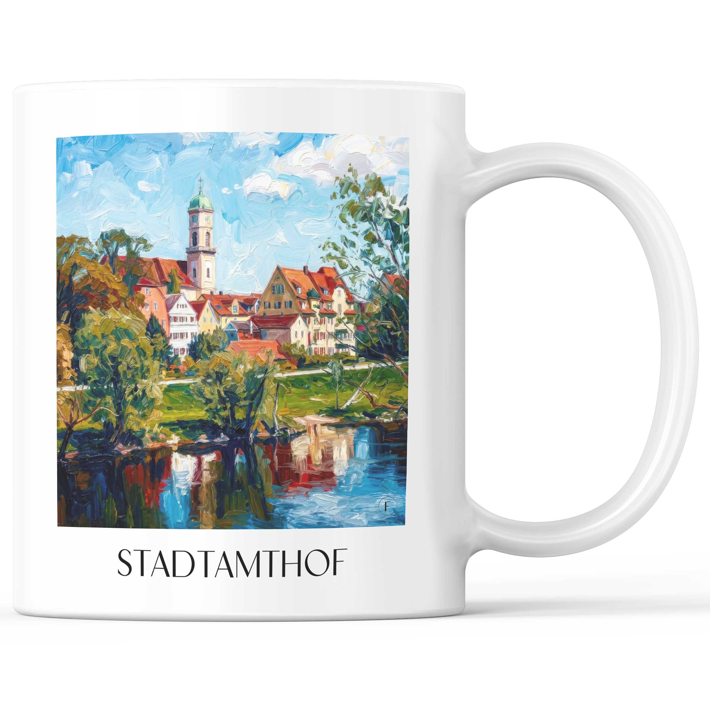 stadtamthof-regensburg-deutschland-kaffeebecher-oil-painting-oelgemaelde