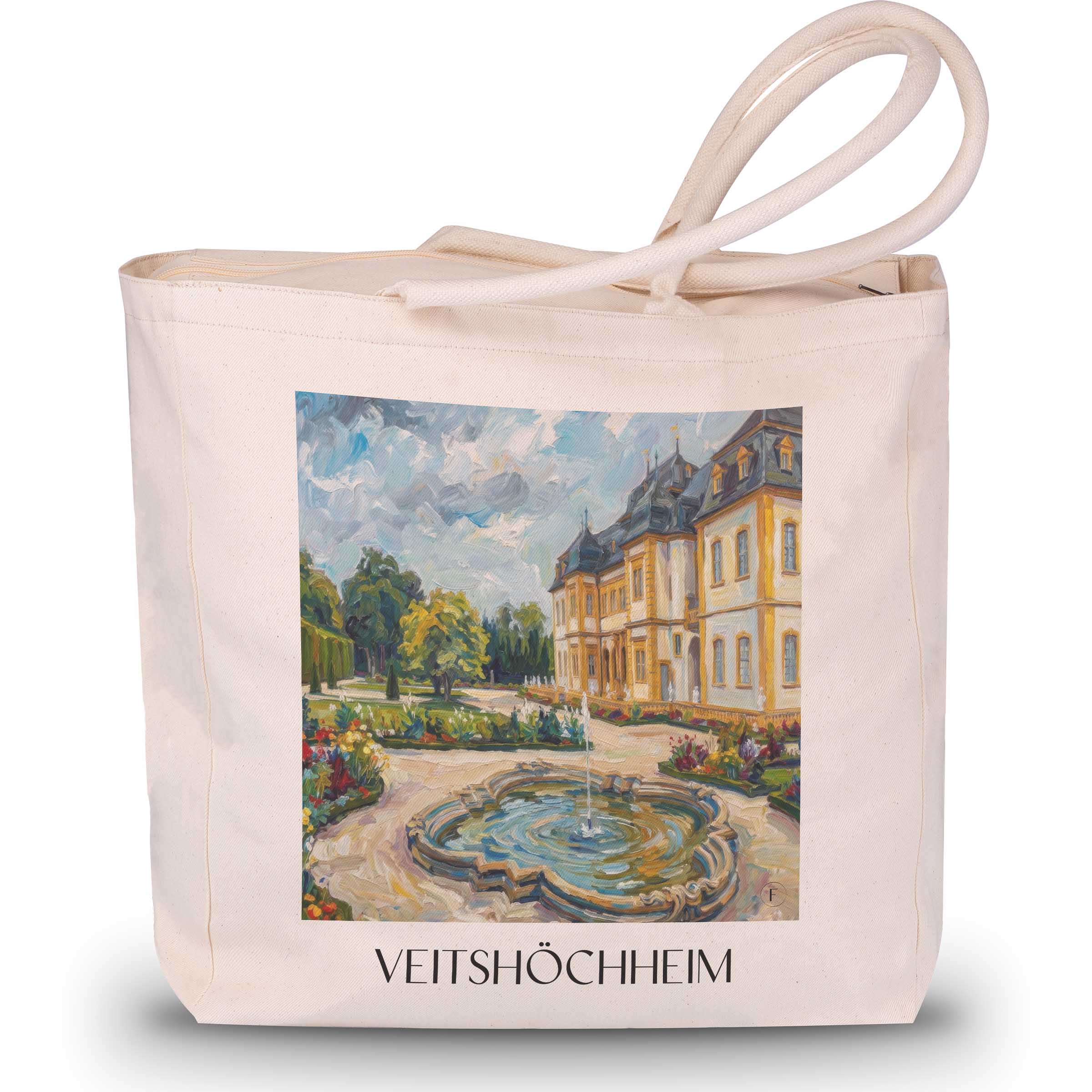 veitshöchheim-würzburg-deutschland-einkaufstasche-oil-painting-oelgemaelde