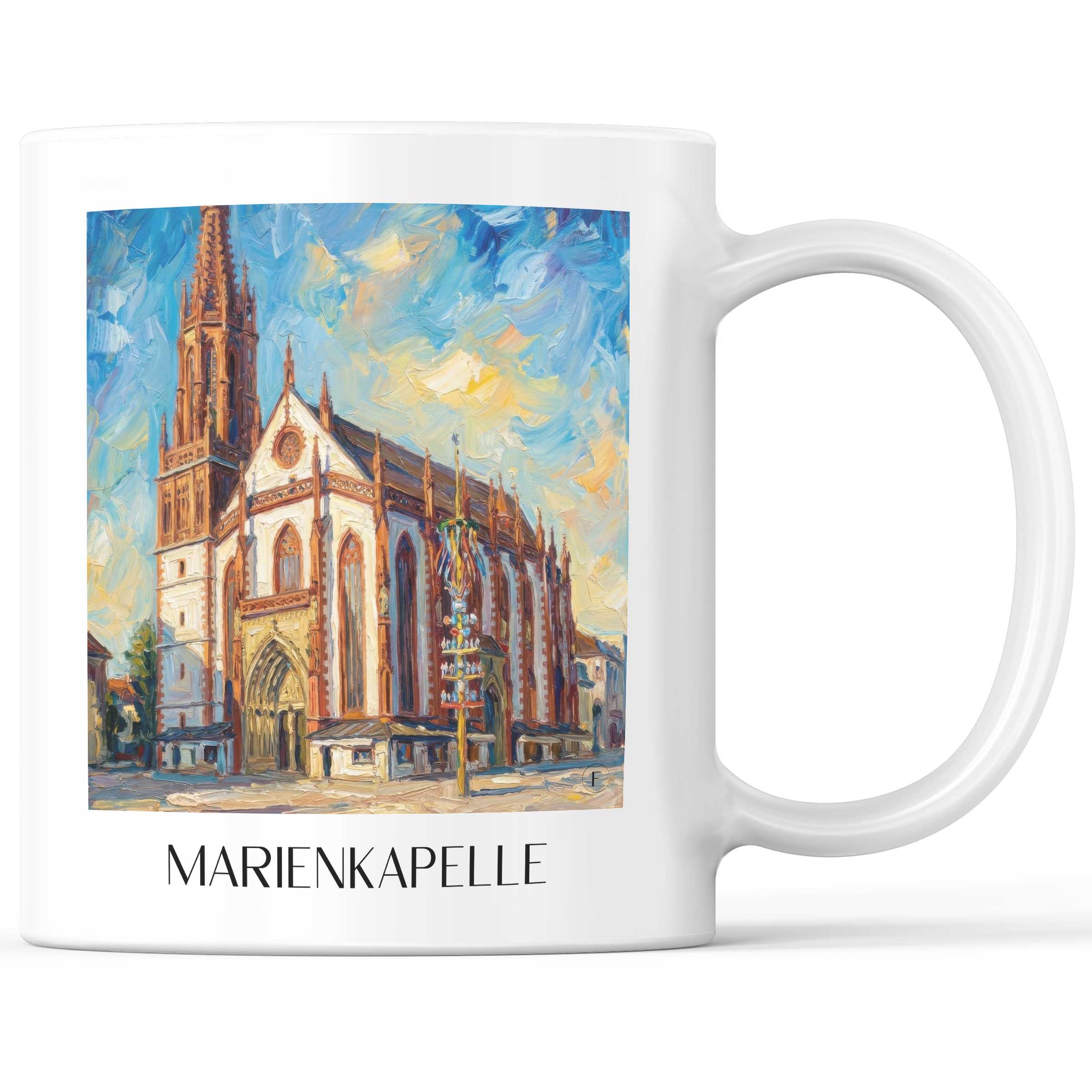 marienkapelle-würzburg-deutschland-kaffeebecher-oil-painting-oelgemaelde