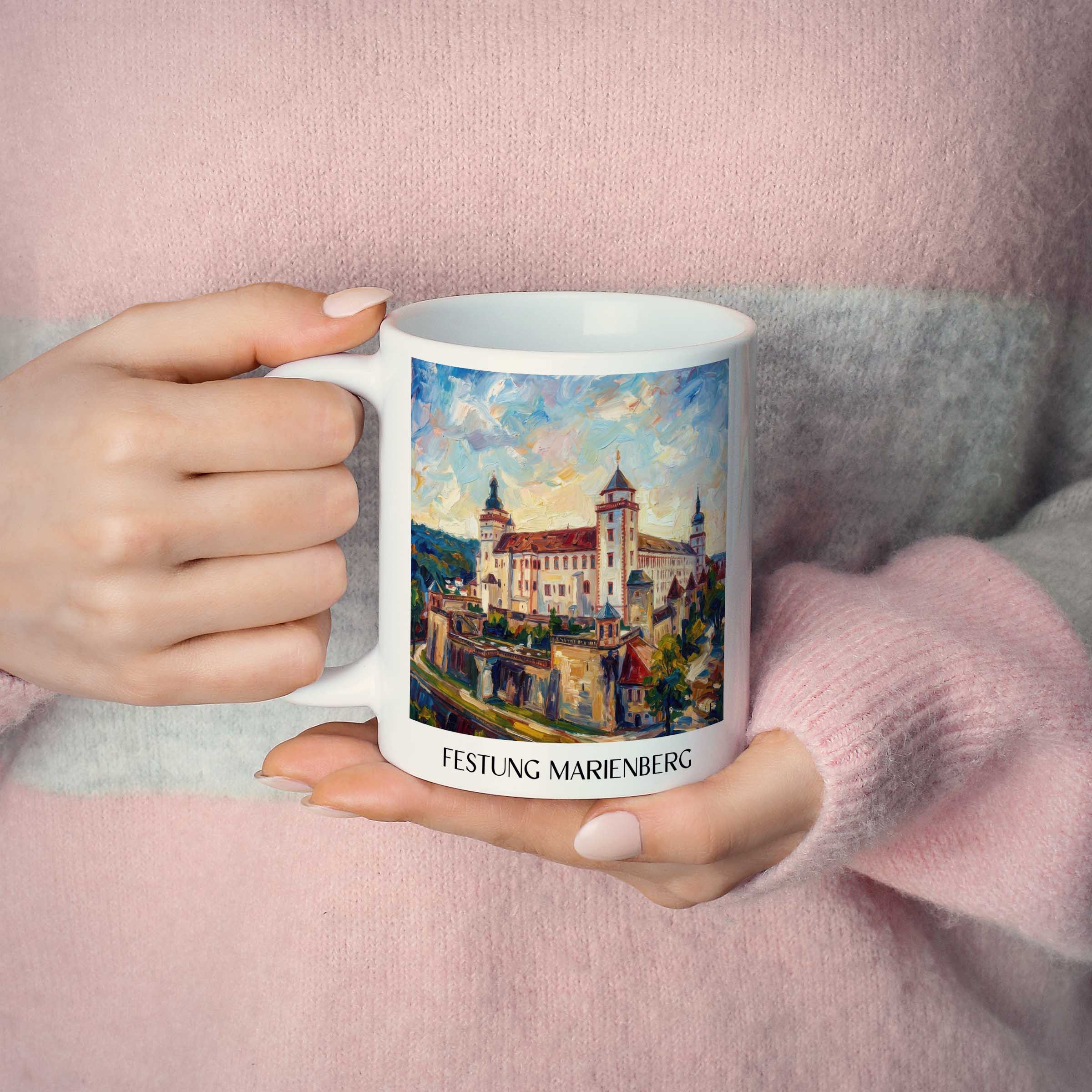 festung-marienberg-würzburg-deutschland-kaffeebecher-oil-painting-oelgemaelde