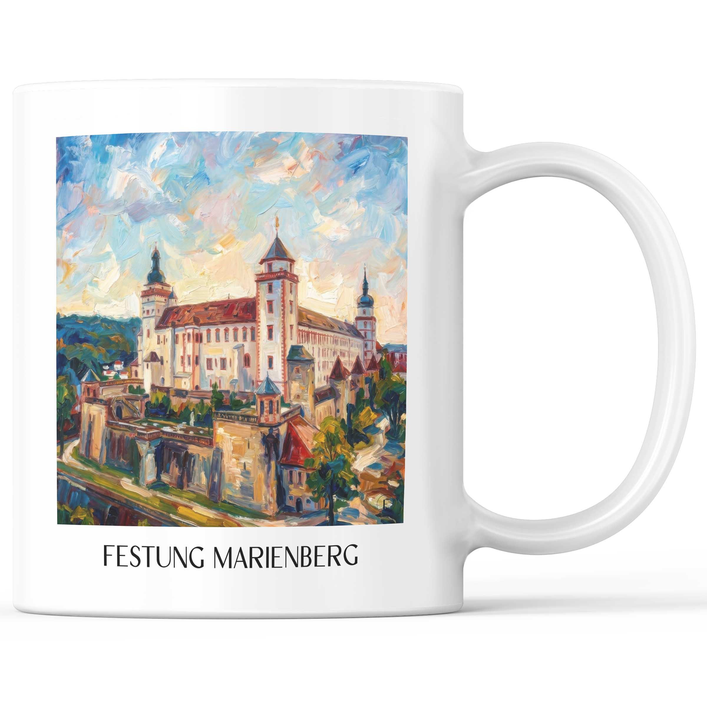 festung-marienberg-würzburg-deutschland-kaffeebecher-oil-painting-oelgemaelde