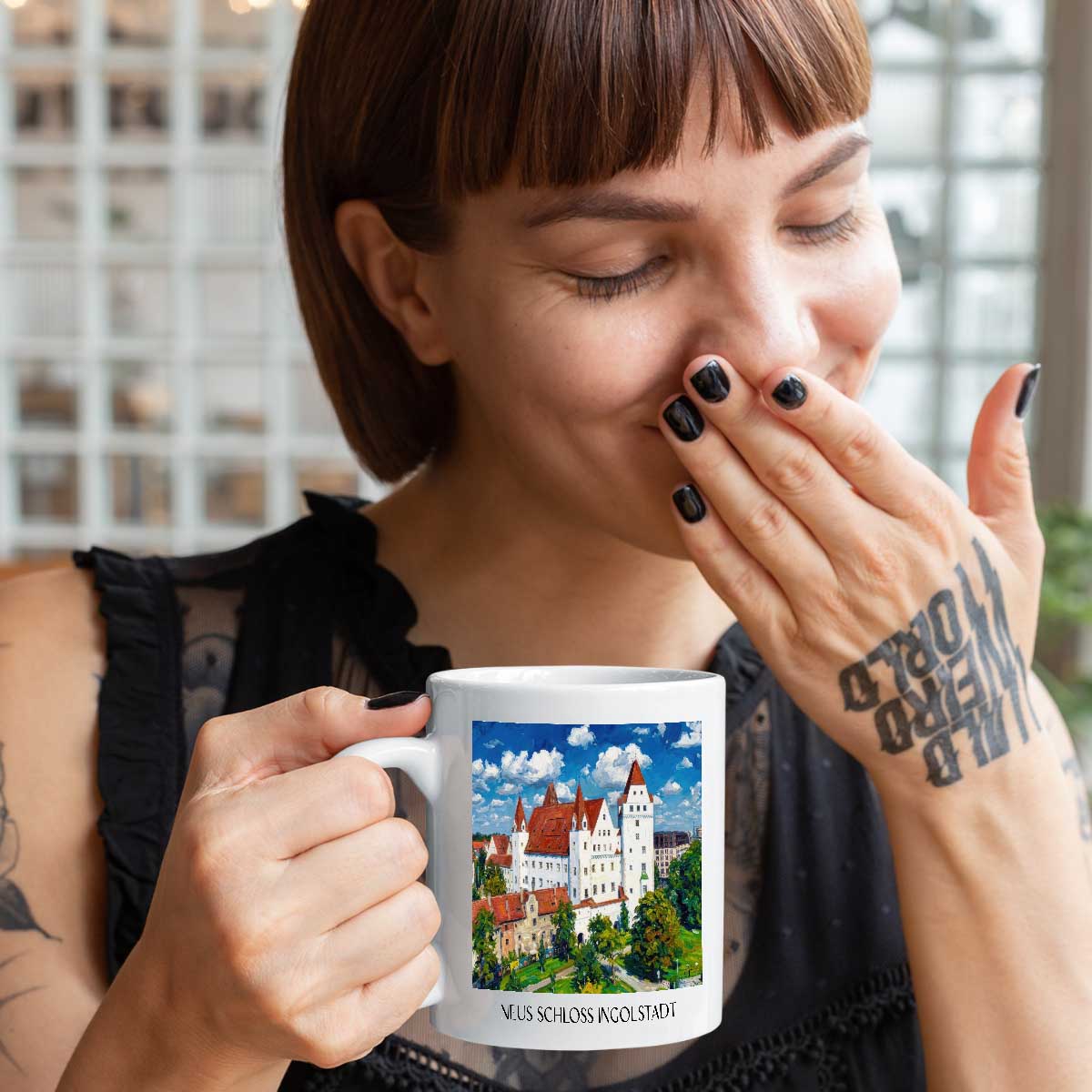 neues-schloss-ingolstadt-deutschland-kaffeebecher-oil-painting-oelgemaelde
