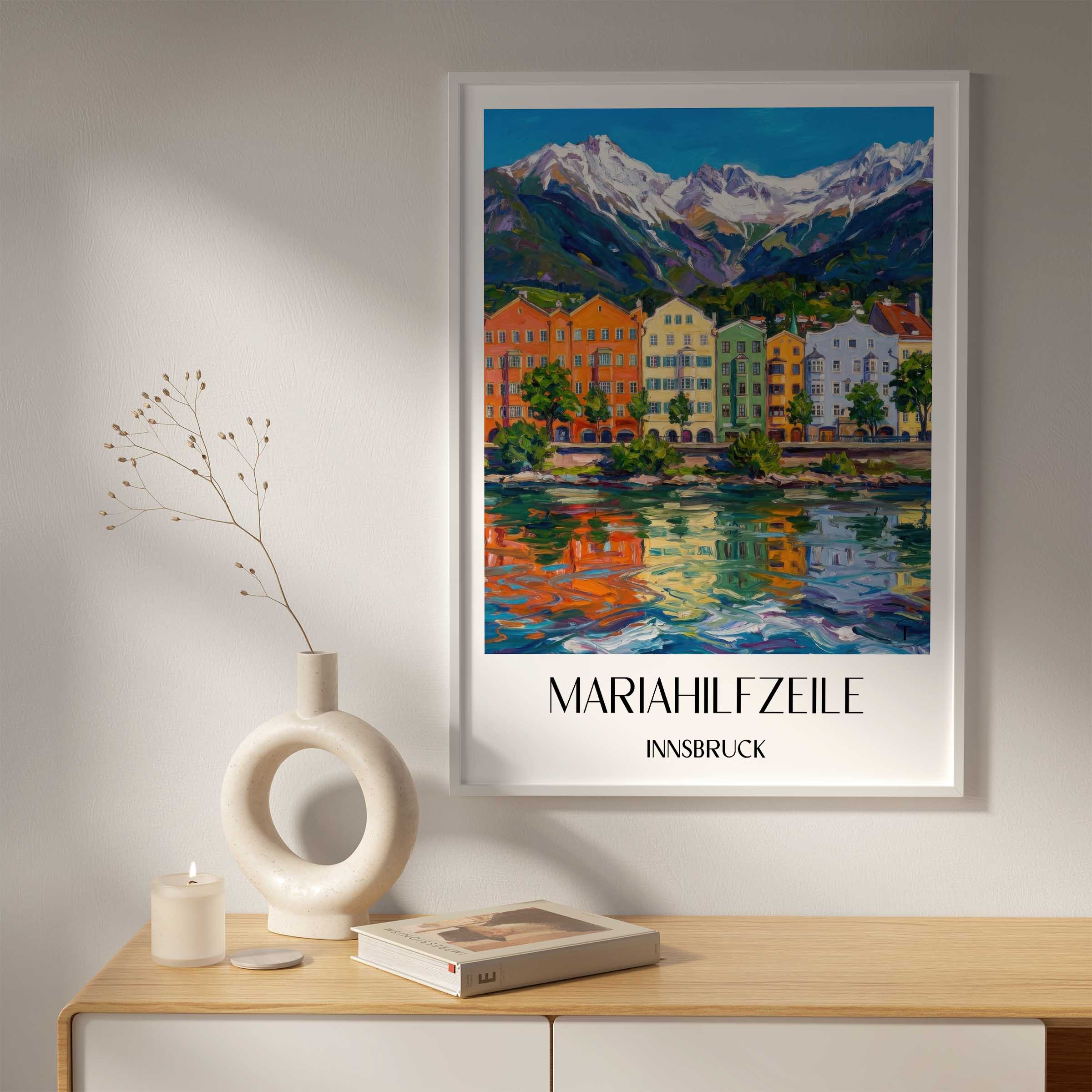 mariahilfzeile-innsbruck-österreich-poster-oil-painting-oelgemaelde