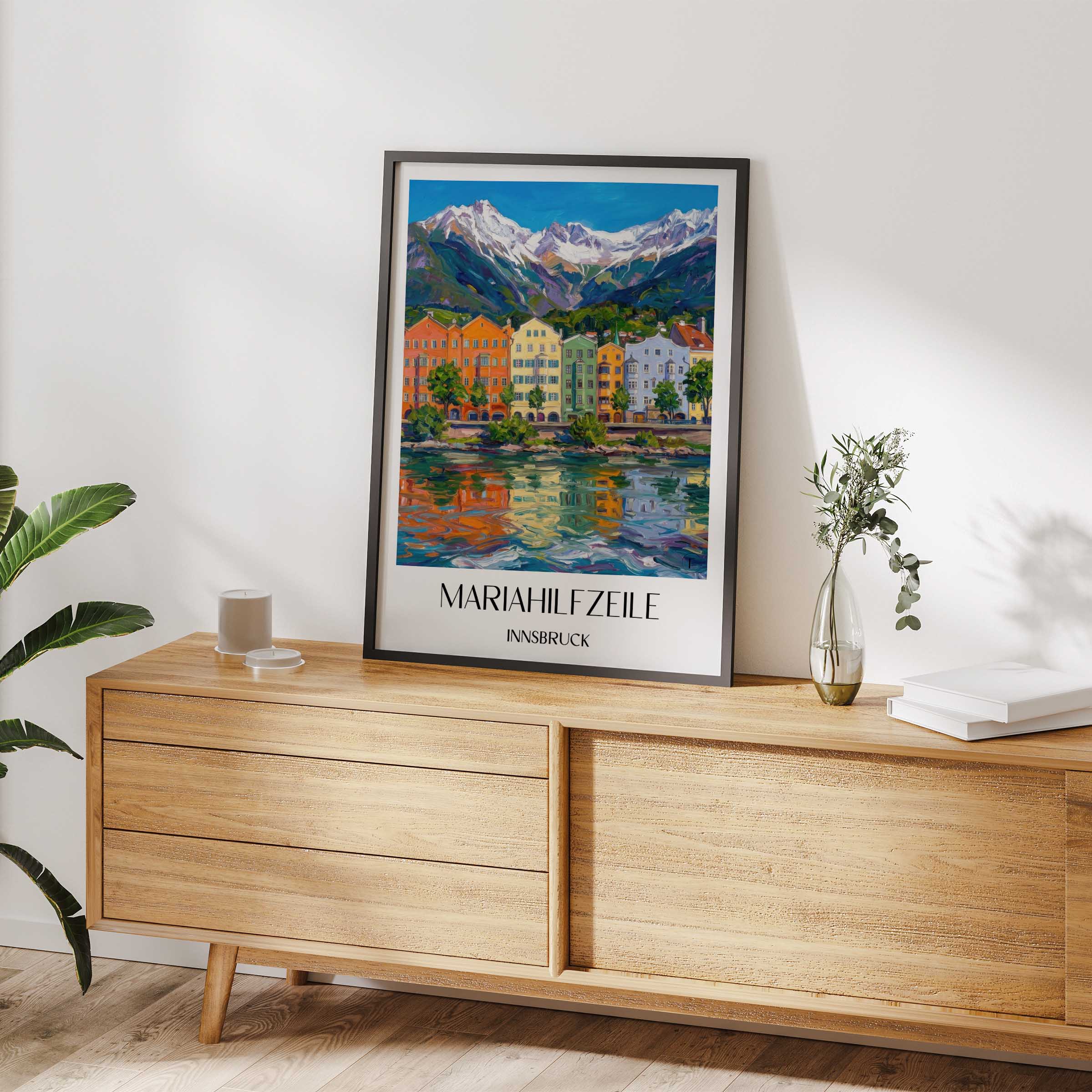 mariahilfzeile-innsbruck-österreich-poster-oil-painting-oelgemaelde