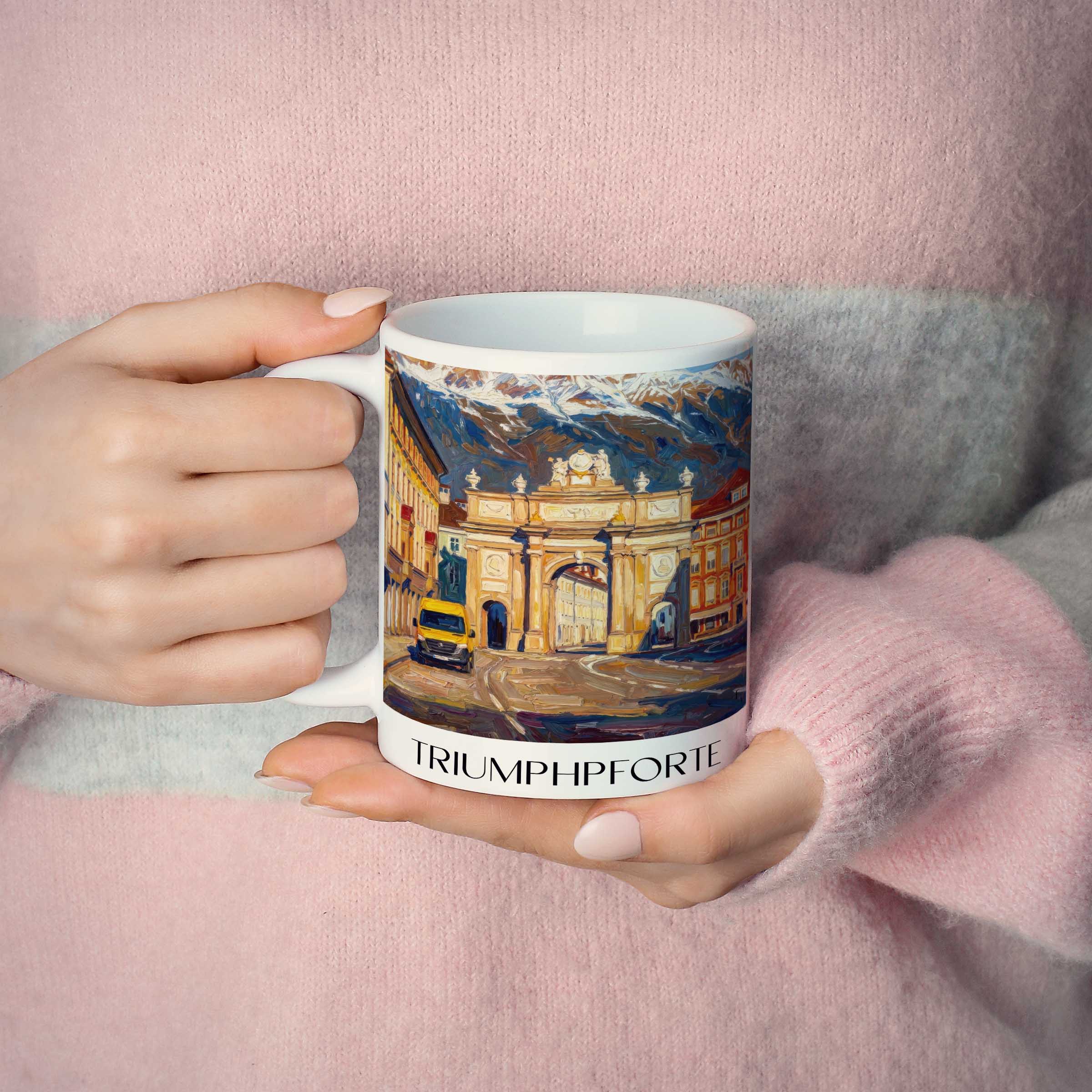 triumphpforte-innsbruck-österreich-kaffeebecher-oil-painting-oelgemaelde