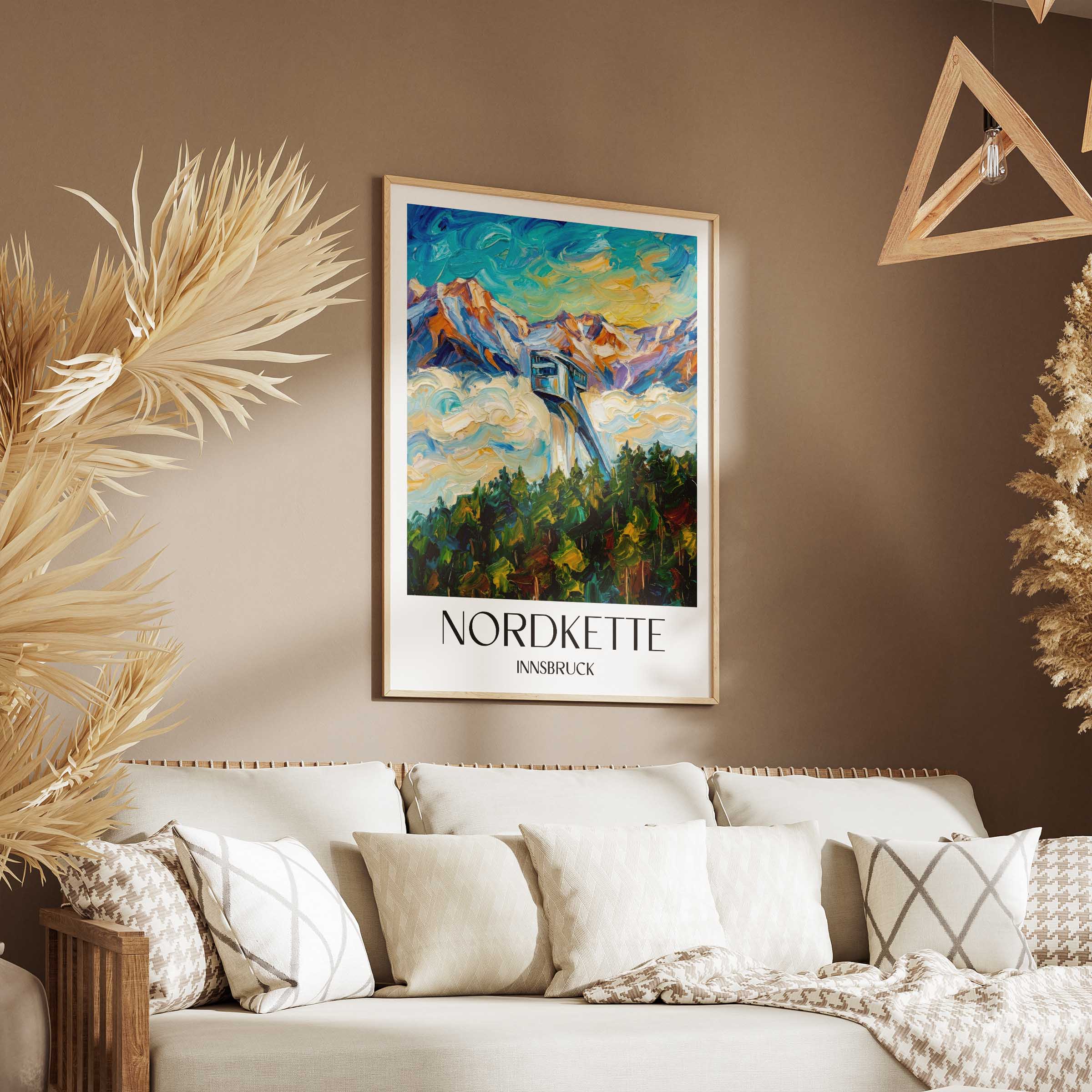 nordkette-innsbruck-österreich-poster-oil-painting-oelgemaelde