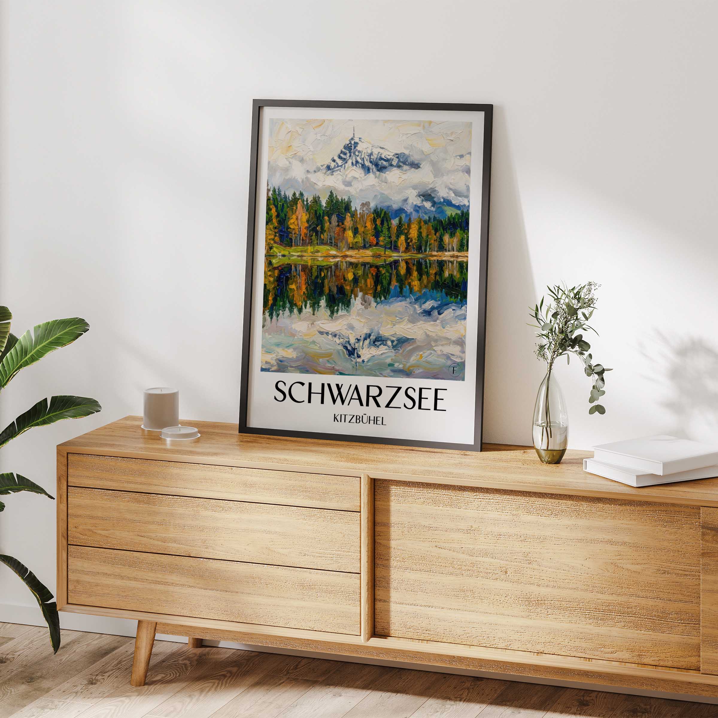 schwarzsee-kitzbühel-österreich-poster-oil-painting-oelgemaelde