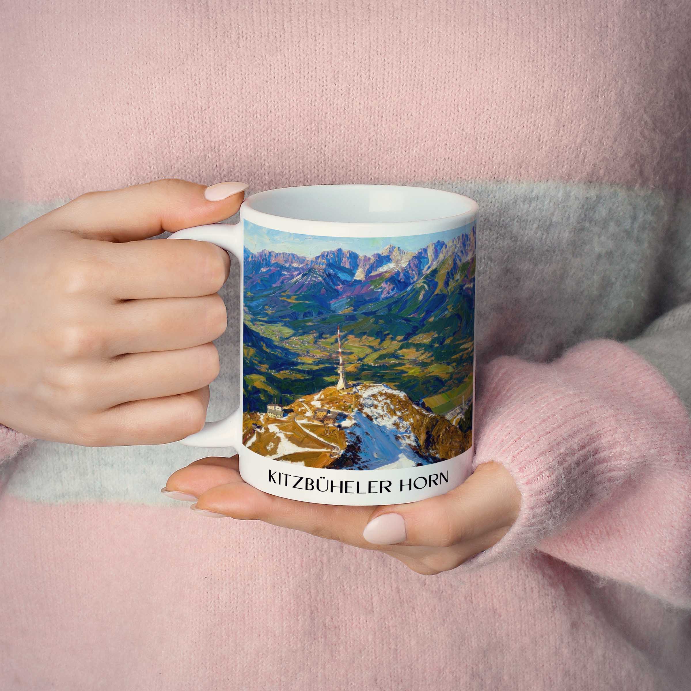 kitzbüheler-horn-österreich-österreich-kaffeebecher-oil-painting-oelgemaelde