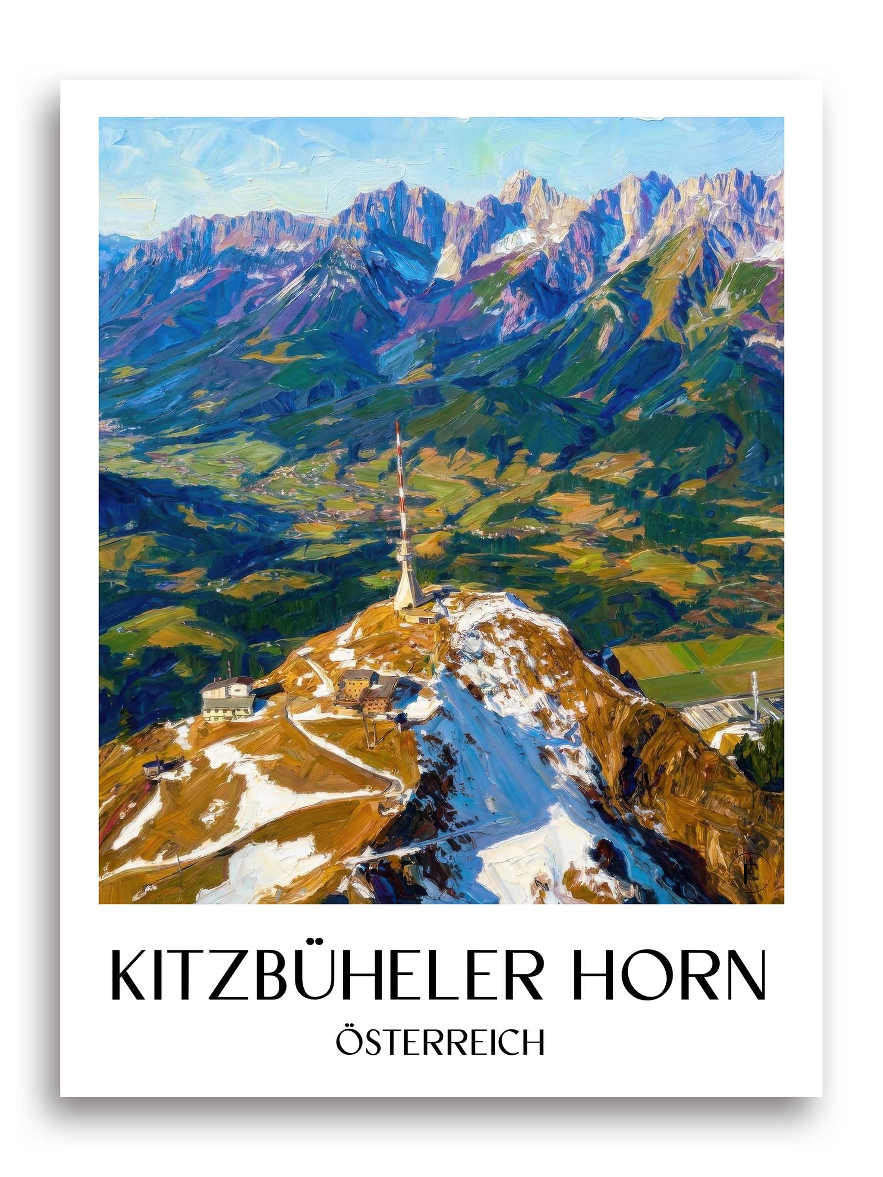 kitzbüheler-horn-österreich-österreich-poster-oil-painting-oelgemaelde