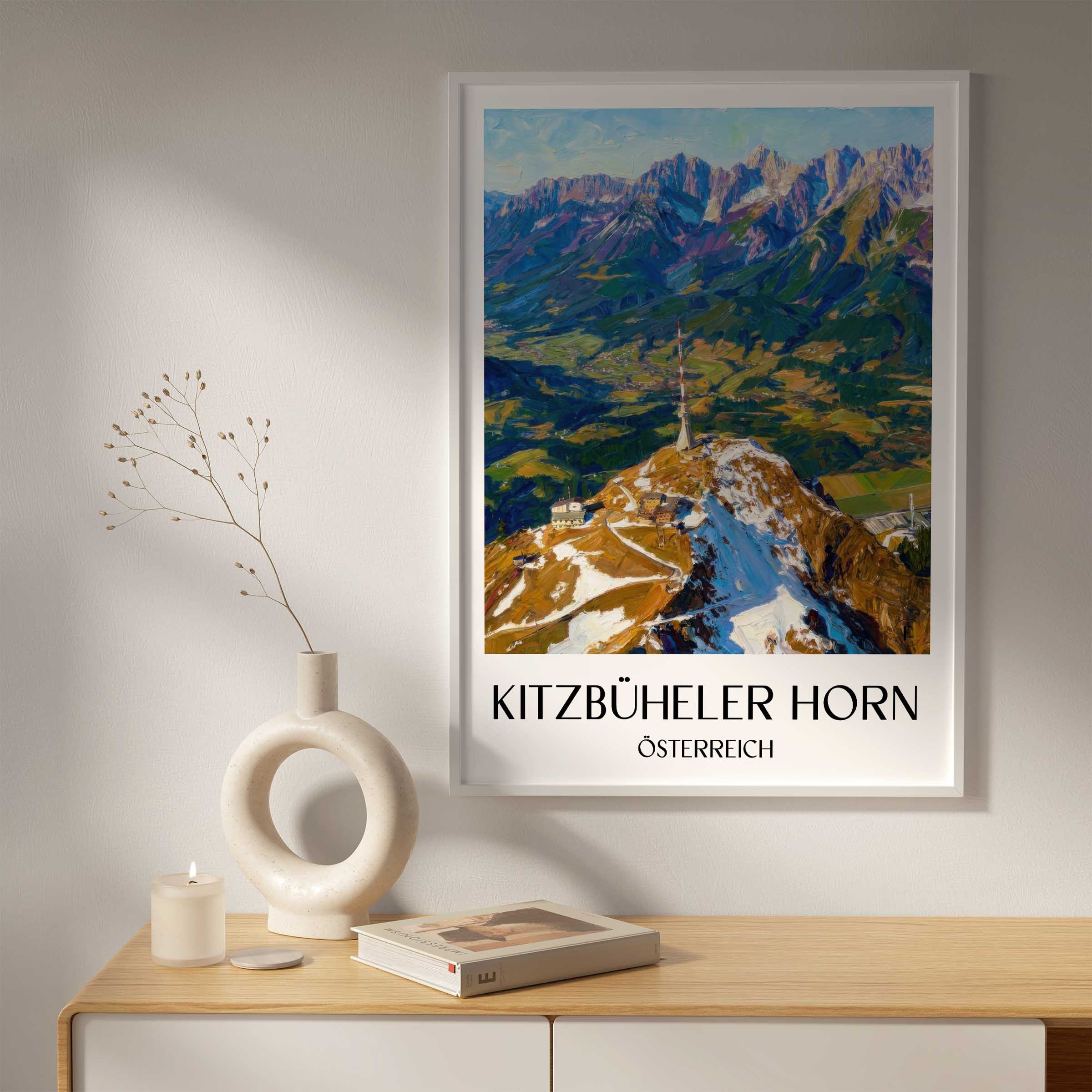 kitzbüheler-horn-österreich-österreich-poster-oil-painting-oelgemaelde