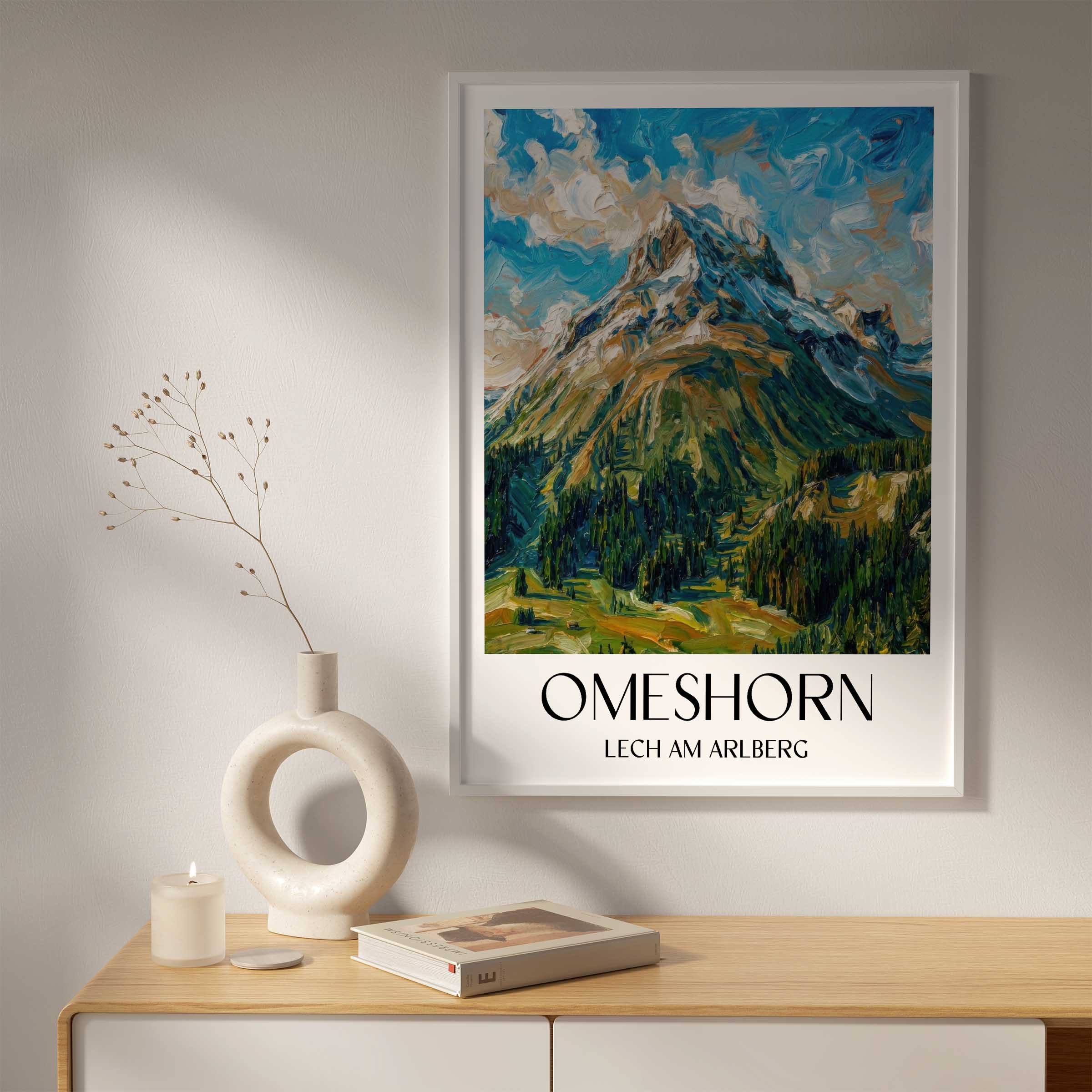omeshorn-lech-am-arlberg-österreich-poster-oil-painting-oelgemaelde