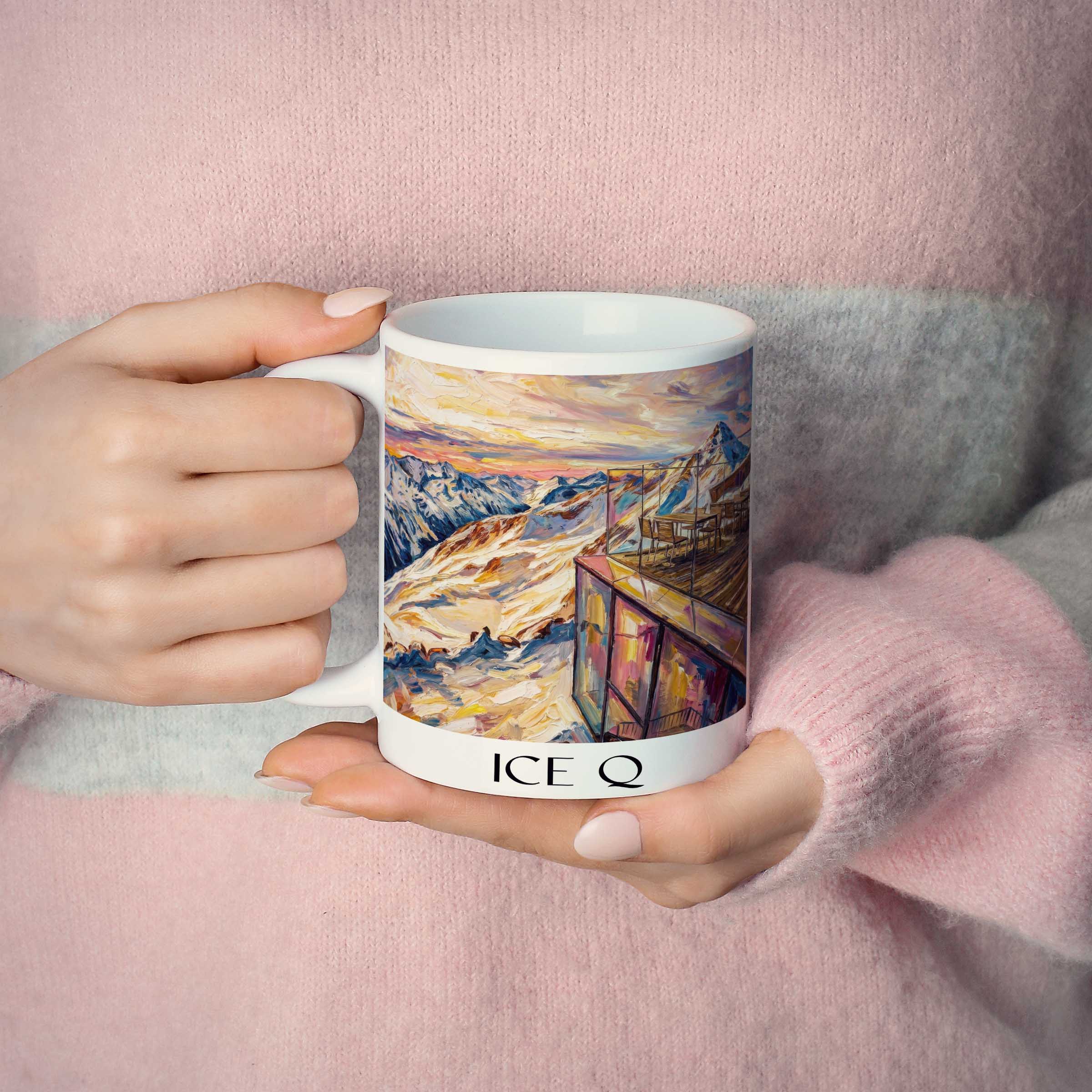 ice-q-sölden-österreich-kaffeebecher-oil-painting-oelgemaelde