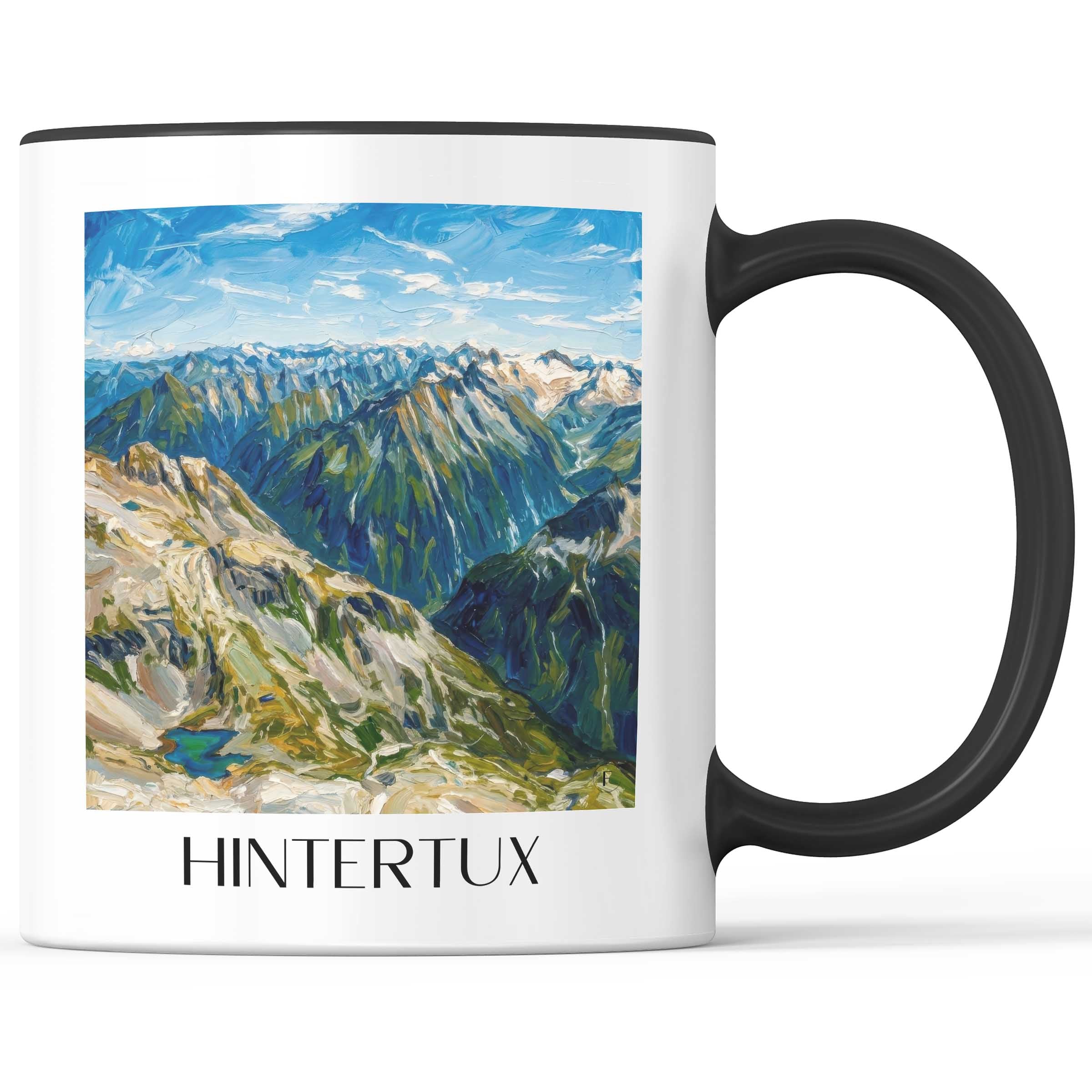 hintertux-zillertal-österreich-kaffeebecher-oil-painting-oelgemaelde