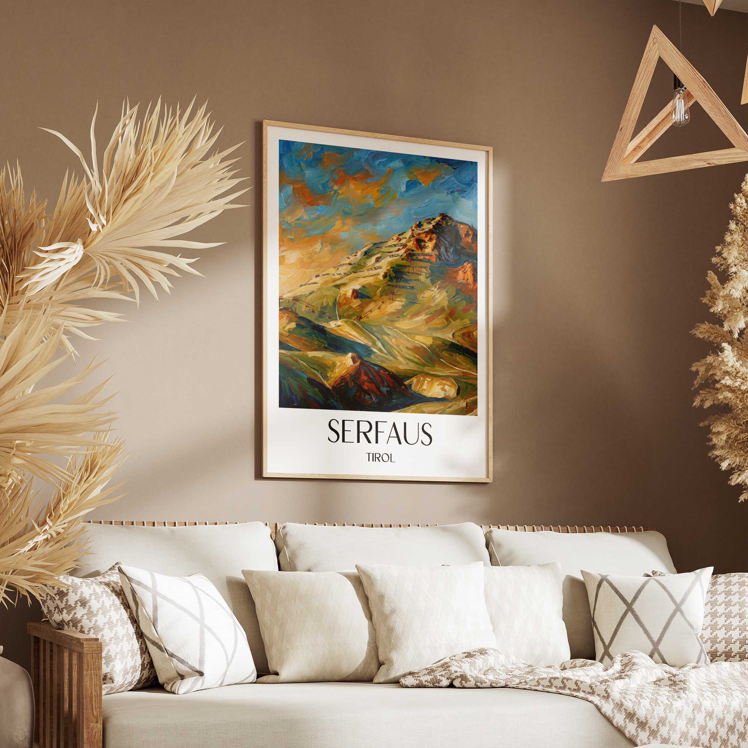 serfaus-tirol-österreich-poster-oil-painting-oelgemaelde