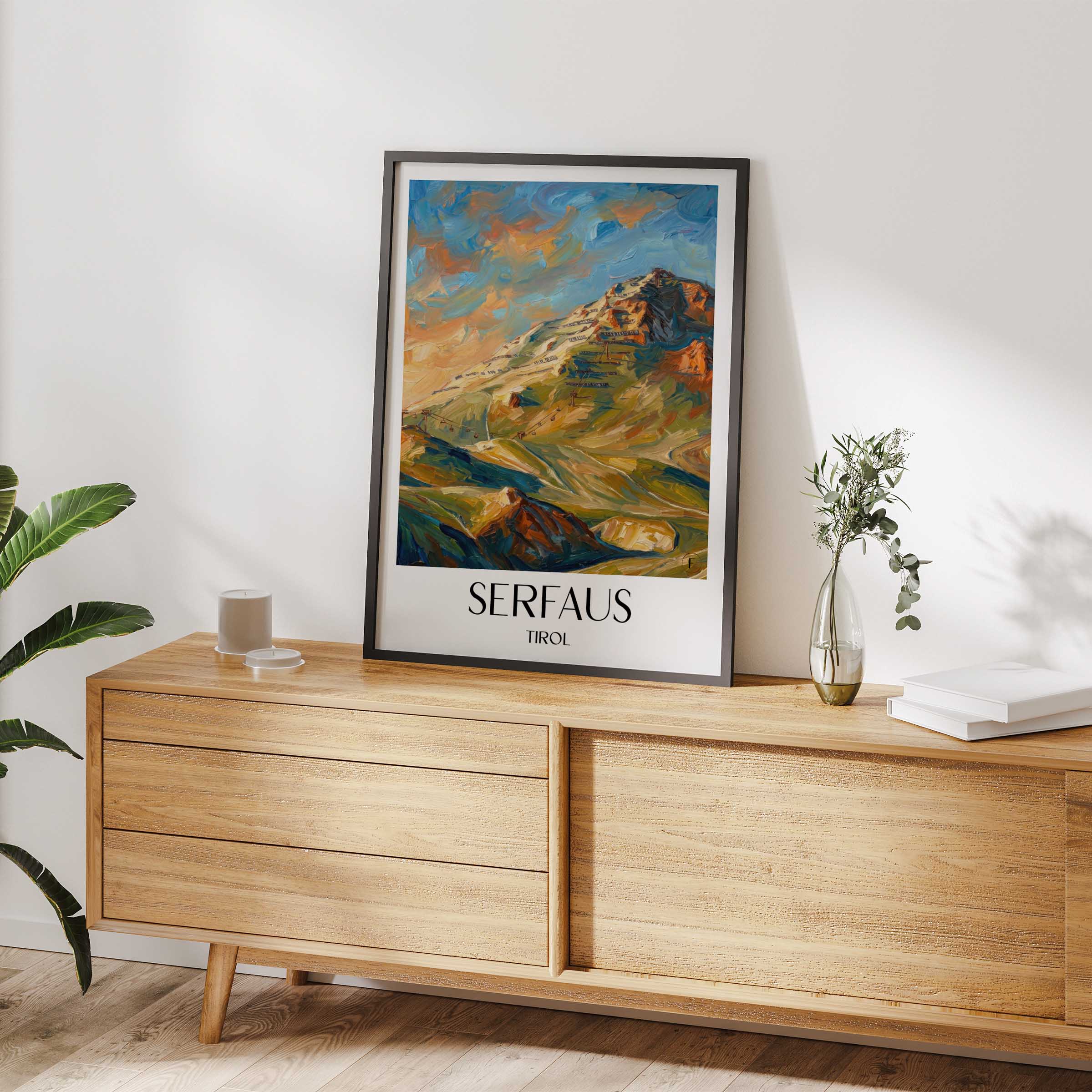 serfaus-tirol-österreich-poster-oil-painting-oelgemaelde