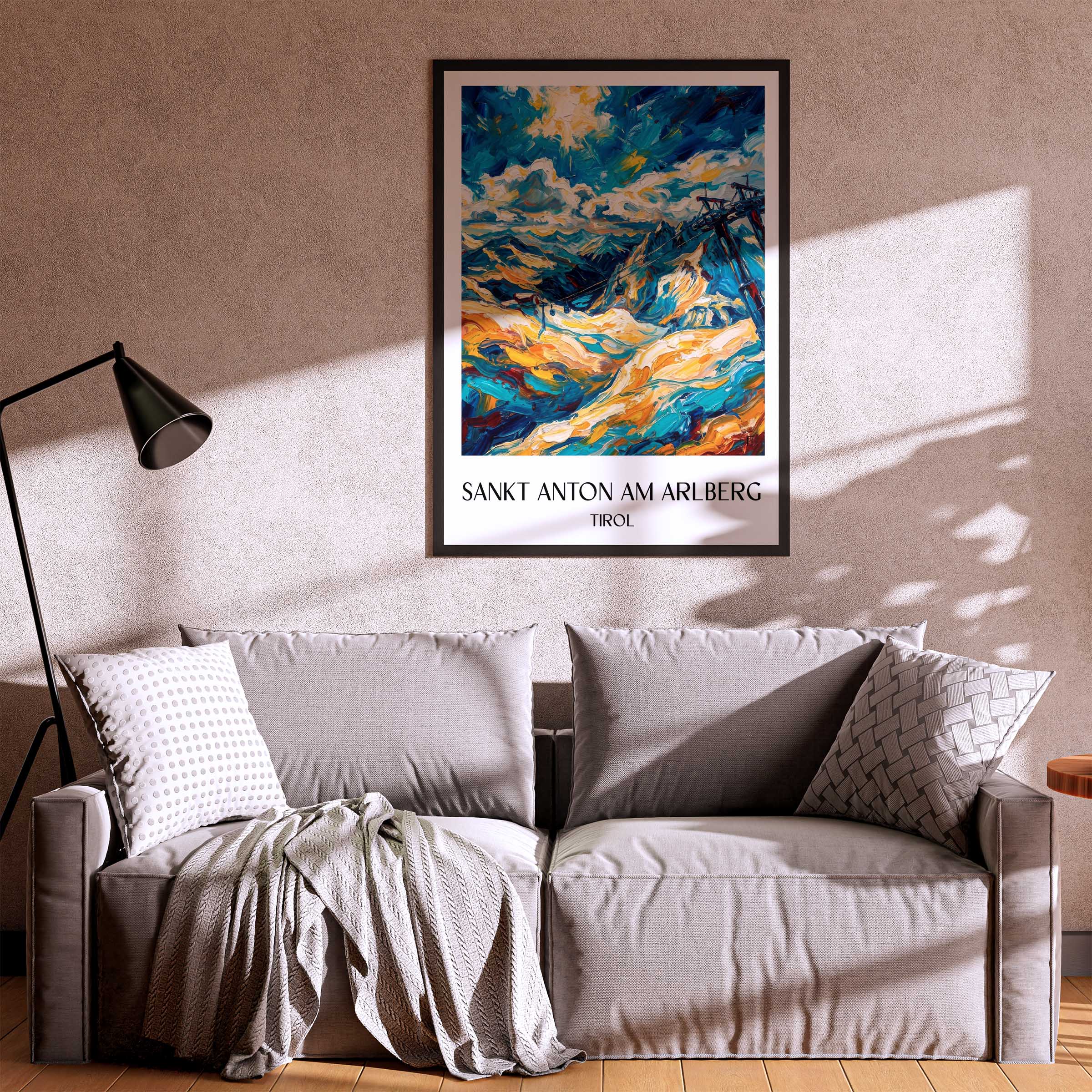 sankt-anton-am-arlberg-tirol-österreich-poster-oil-painting-oelgemaelde