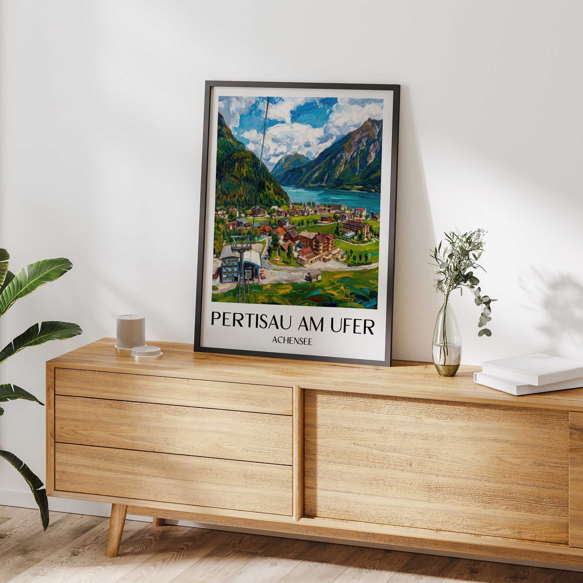 pertisau-am-ufer-achensee-österreich-poster-oil-painting-oelgemaelde