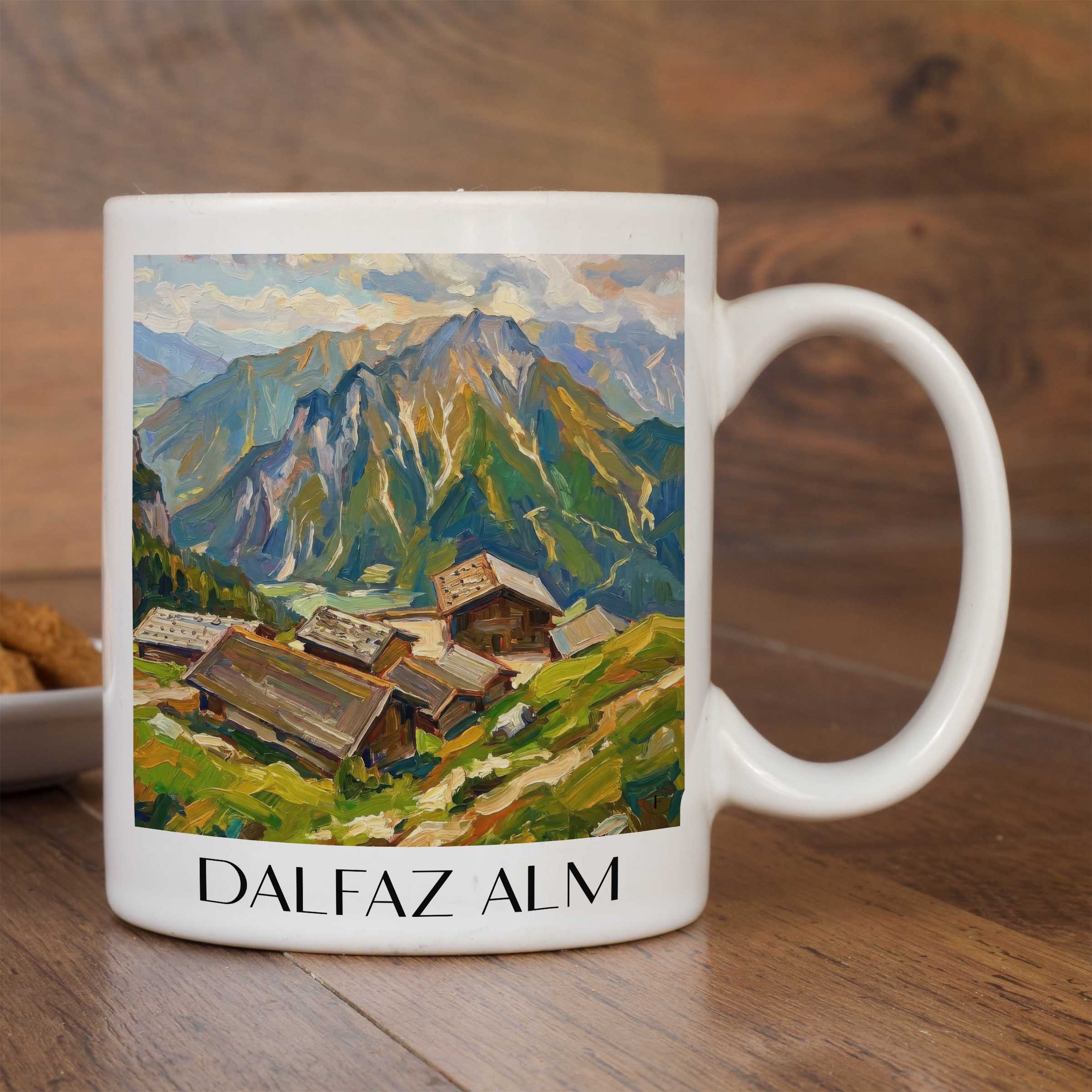 dalfaz-alm-achensee-österreich-kaffeebecher-oil-painting-oelgemaelde