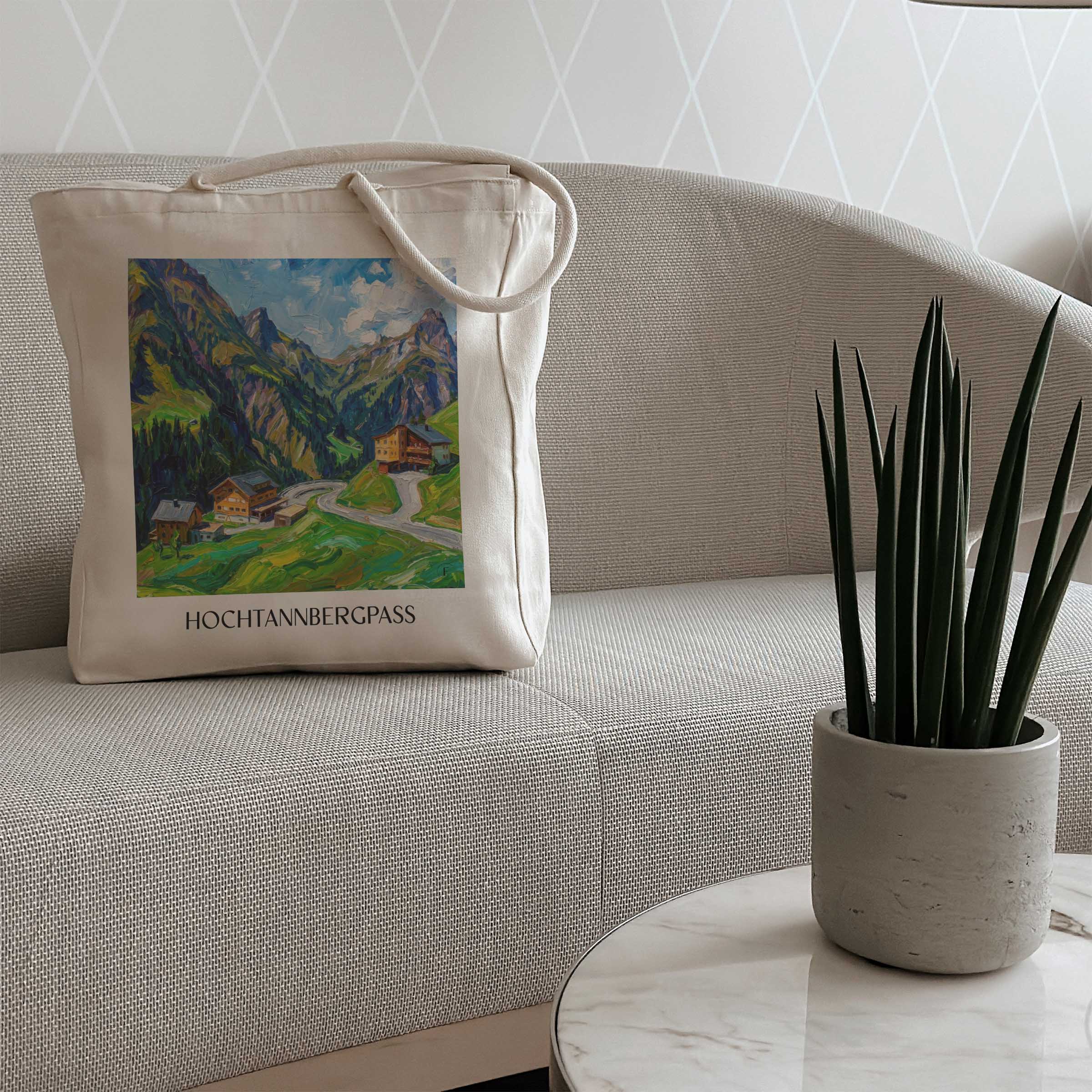 hochtannbergpass-vorarlberg-österreich-einkaufstasche-oil-painting-oelgemaelde