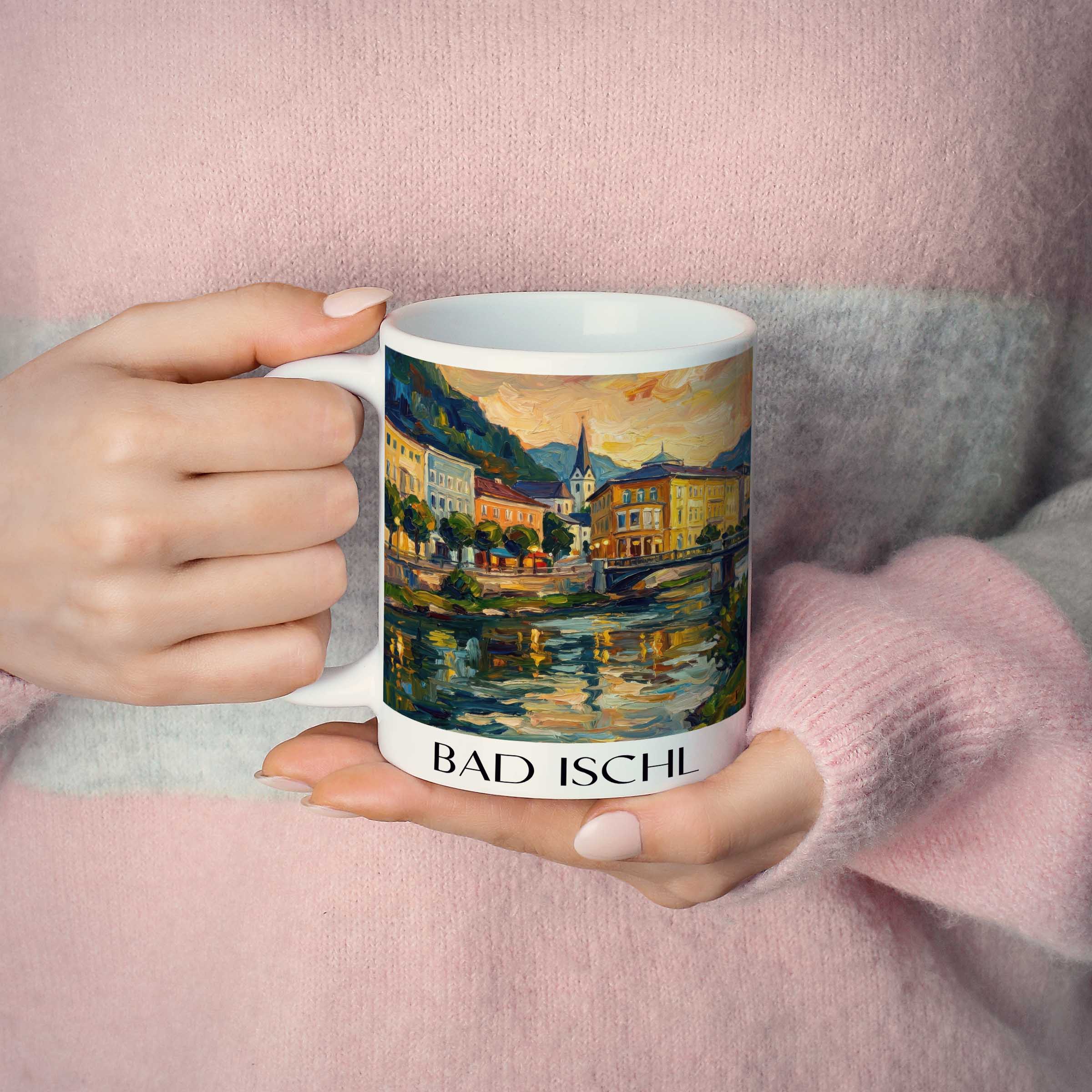 bad-ischl-österreich-österreich-kaffeebecher-oil-painting-oelgemaelde