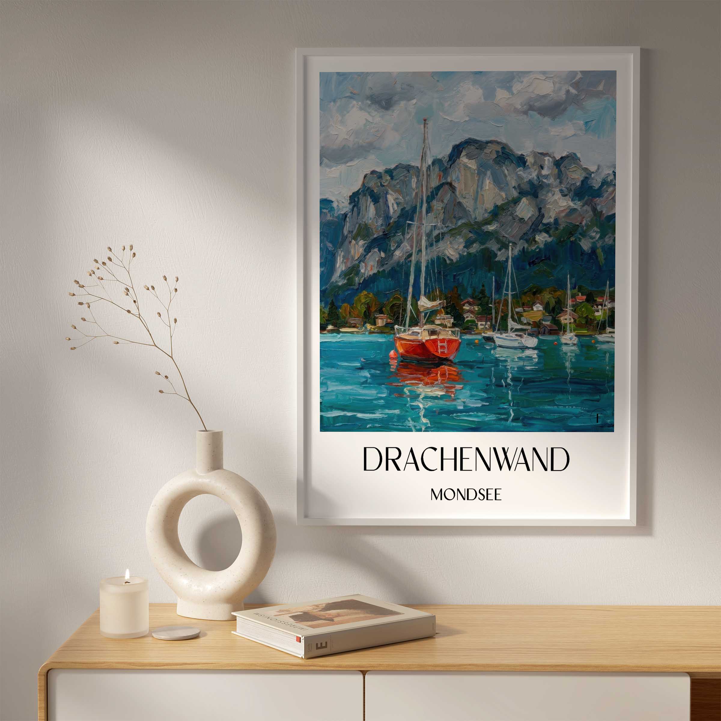 drachenwand-mondsee-österreich-poster-oil-painting-oelgemaelde