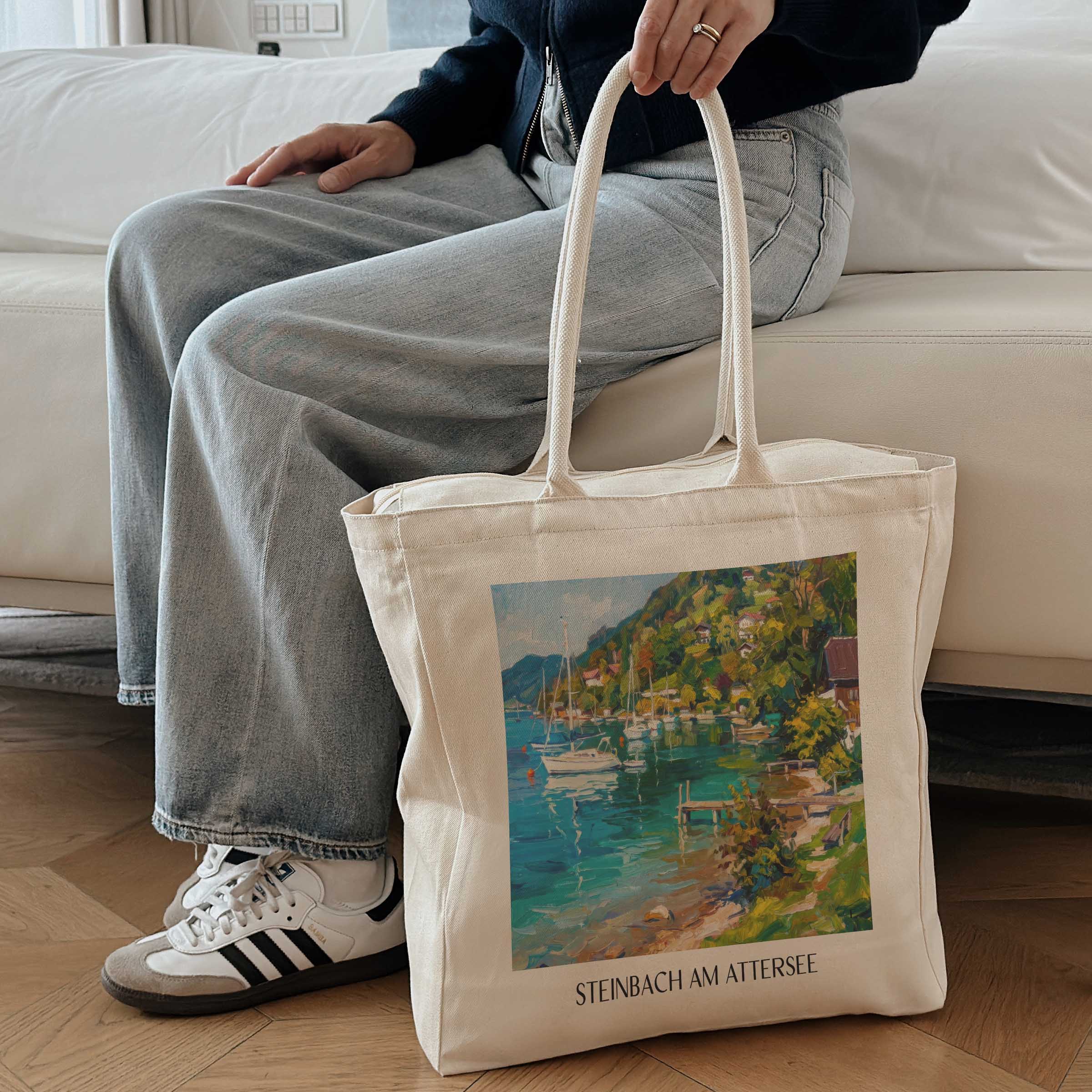 steinbach-am-attersee-österreich-österreich-einkaufstasche-oil-painting-oelgemaelde