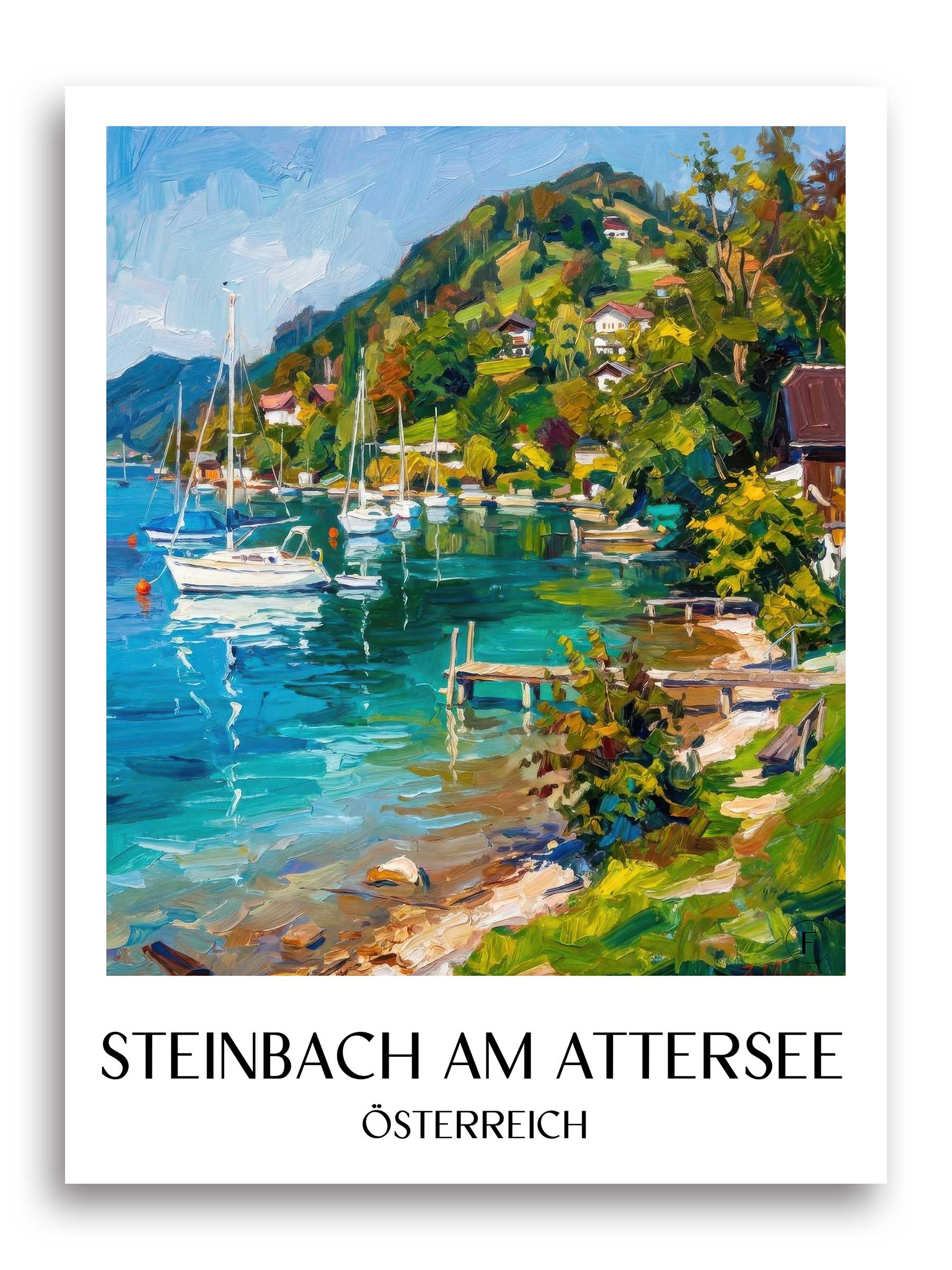 steinbach-am-attersee-österreich-österreich-poster-oil-painting-oelgemaelde