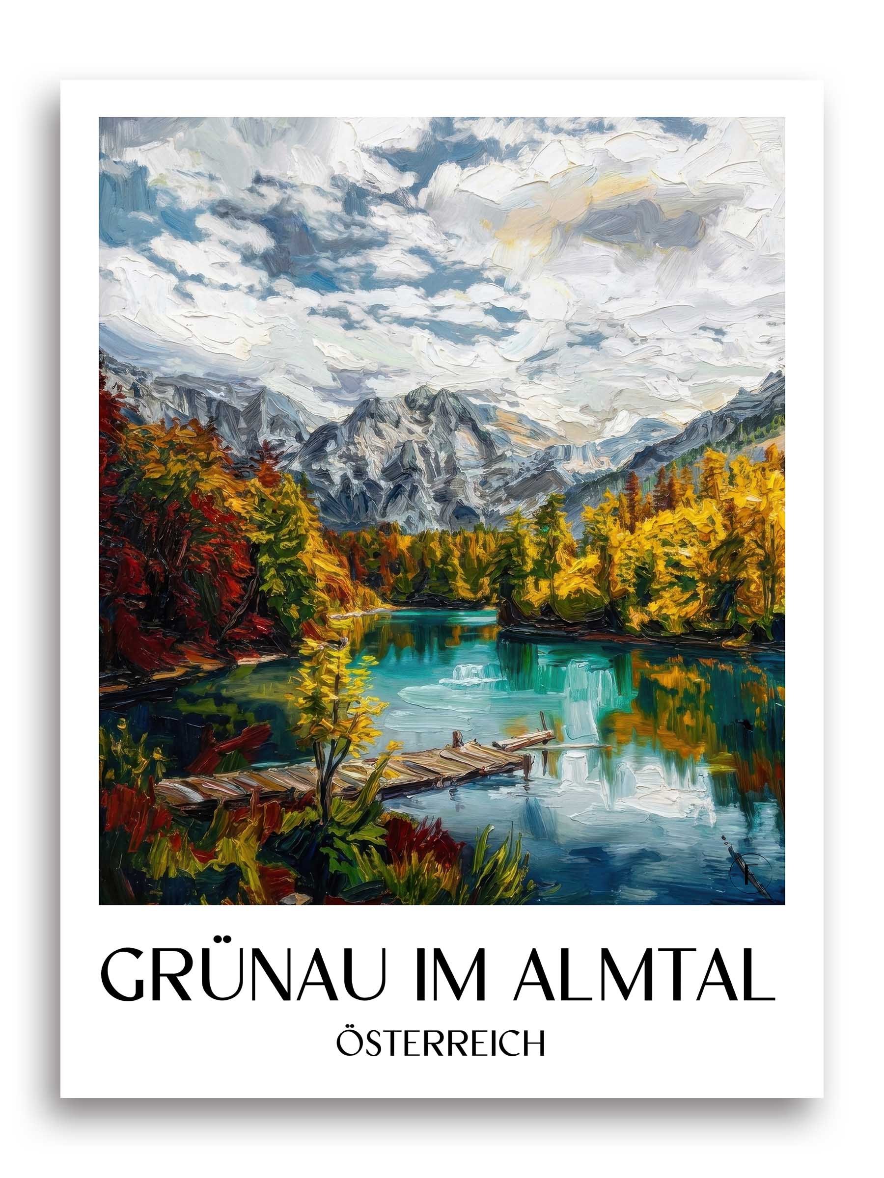 grünau-im-almtal-österreich-österreich-poster-oil-painting-oelgemaelde
