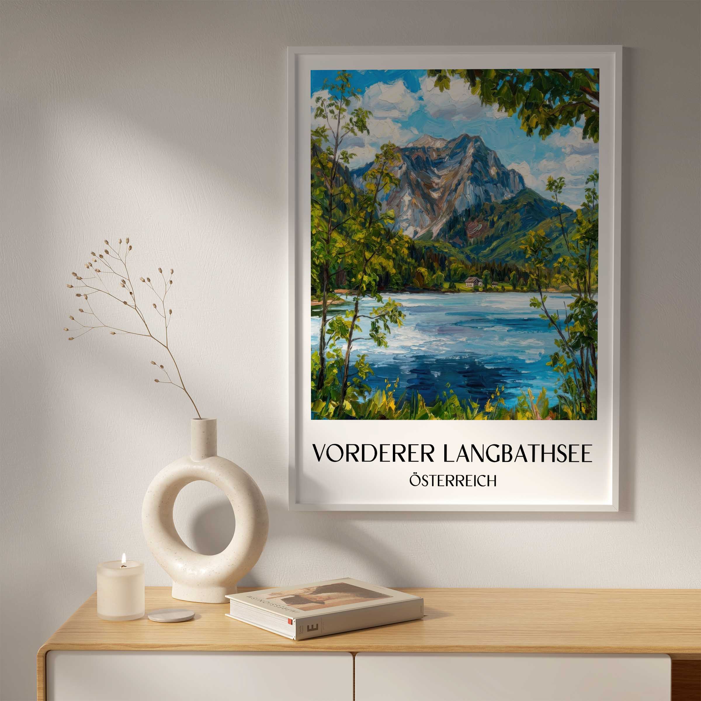 vorderer-langbathsee-österreich-österreich-poster-oil-painting-oelgemaelde