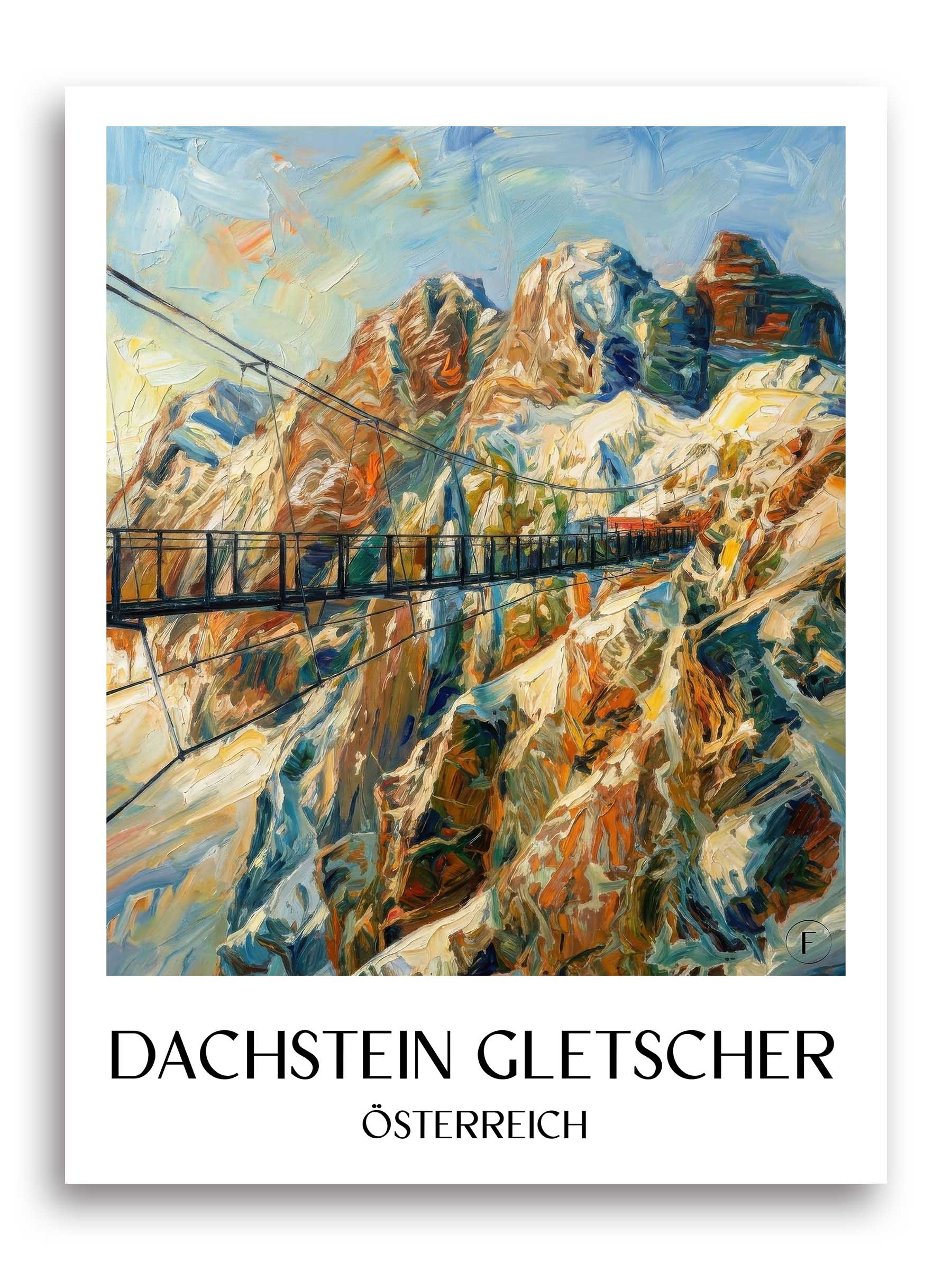 dachstein-gletscher-österreich-österreich-poster-oil-painting-oelgemaelde
