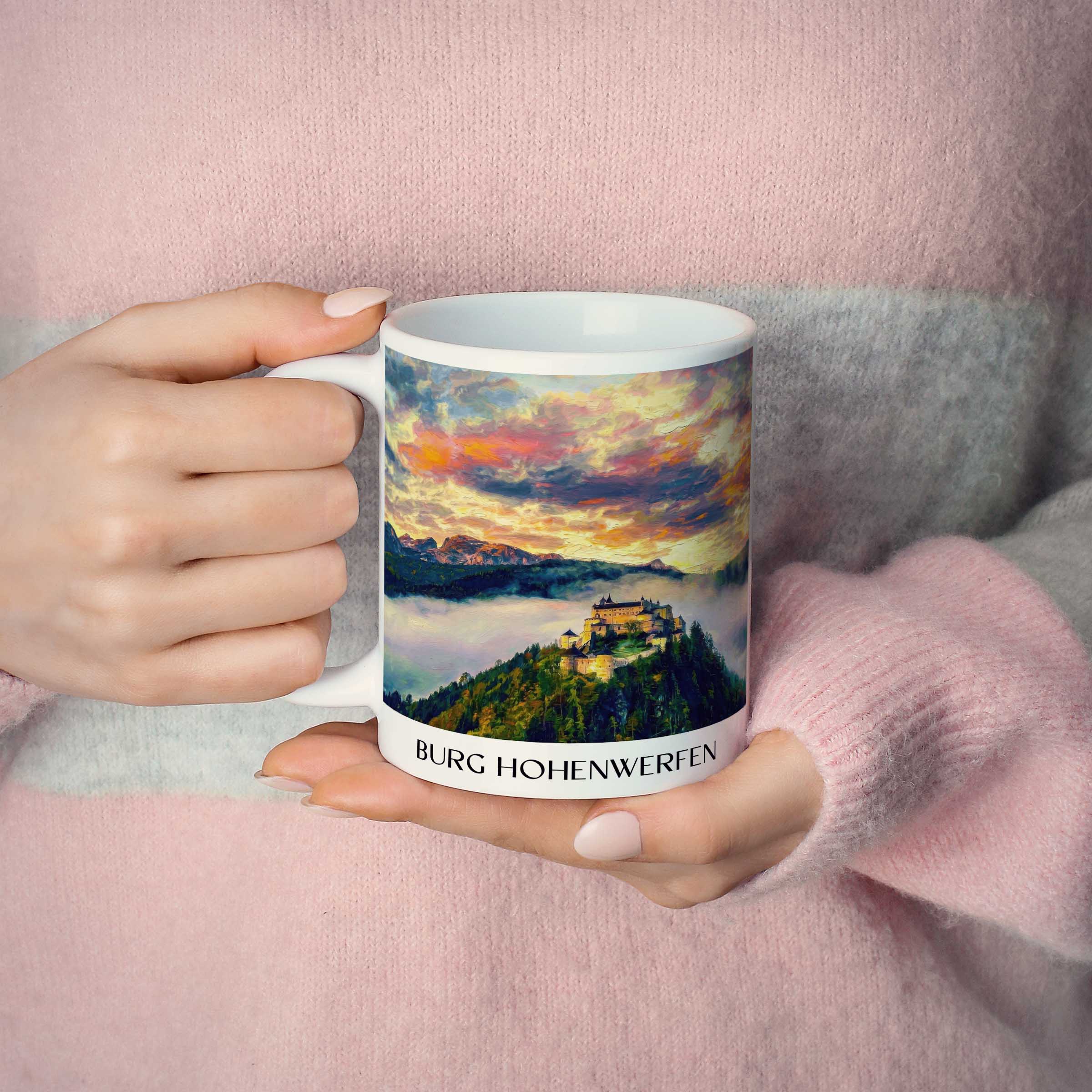 burg-hohenwerfen-österreich-österreich-kaffeebecher-oil-painting-oelgemaelde