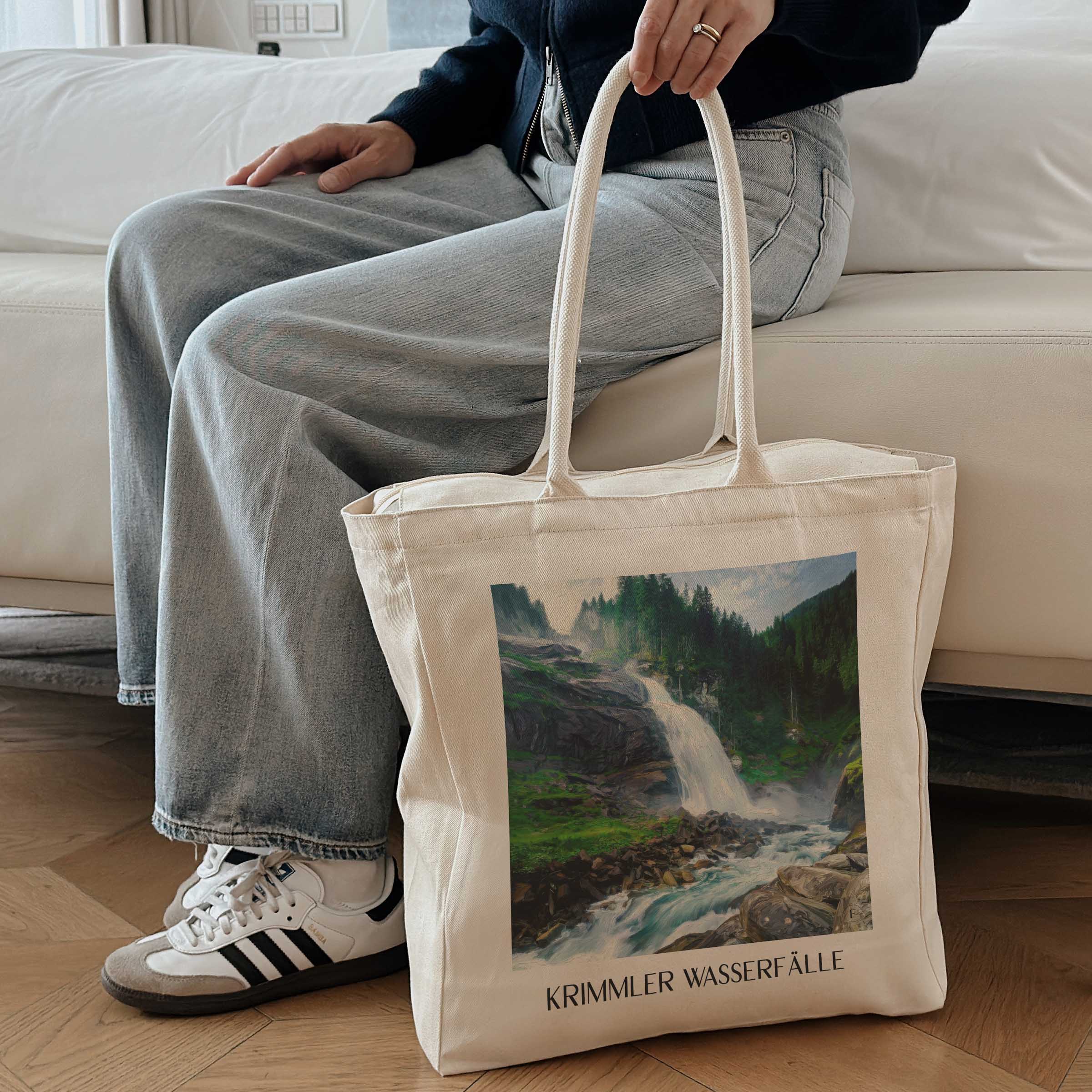 krimmler-wasserfälle-österreich-österreich-einkaufstasche-oil-painting-oelgemaelde