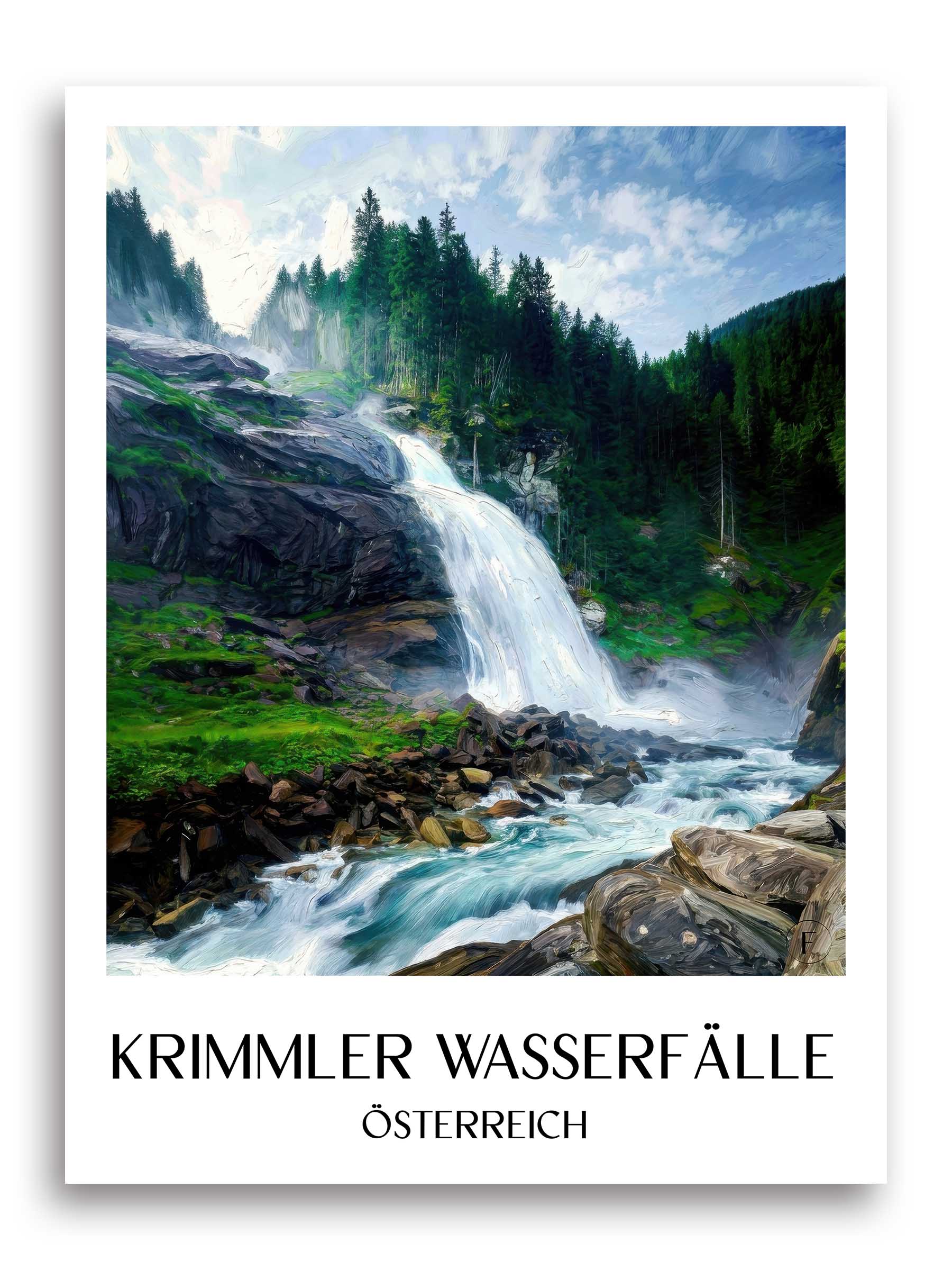 krimmler-wasserfälle-österreich-österreich-poster-oil-painting-oelgemaelde