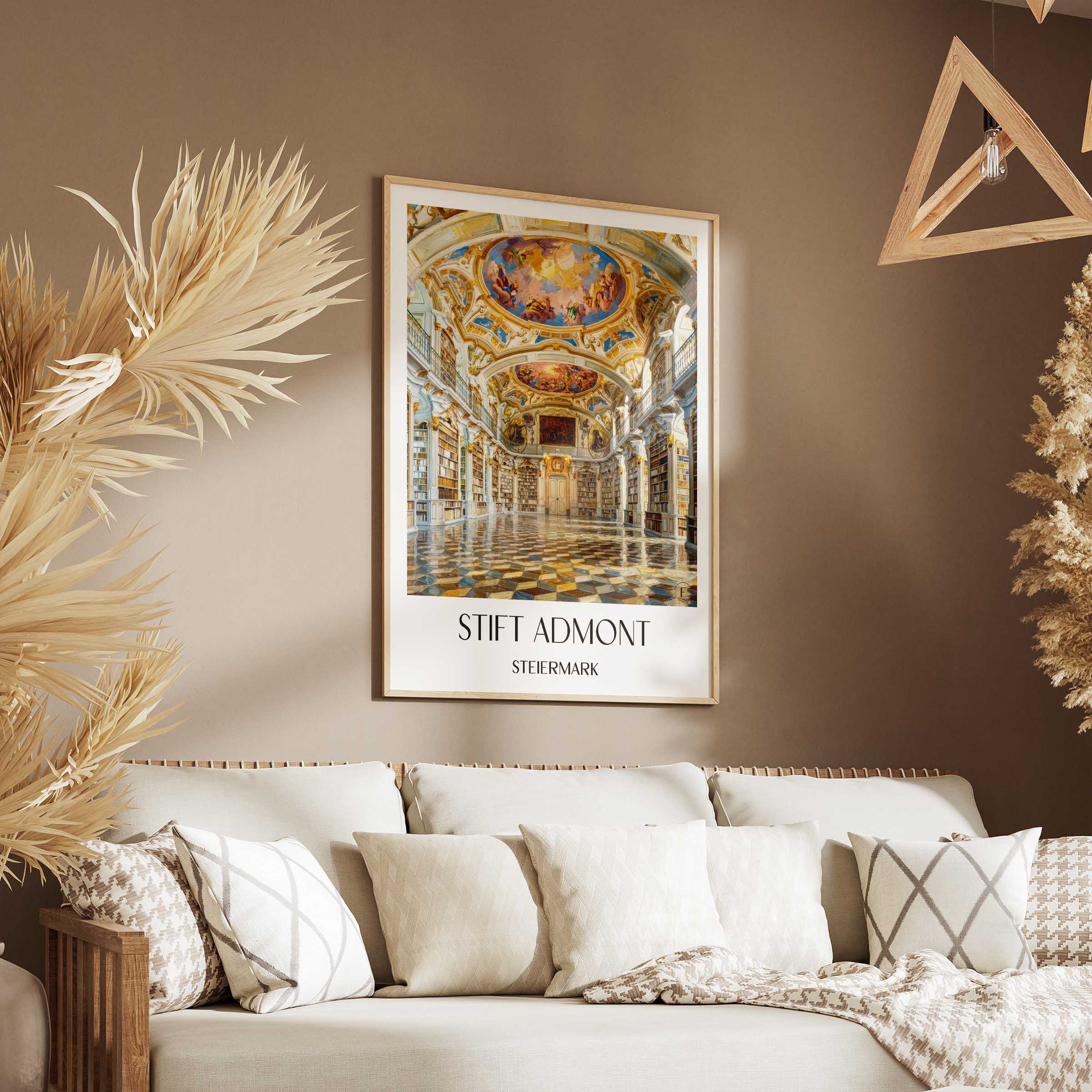 stift-admont-steiermark-österreich-poster-oil-painting-oelgemaelde