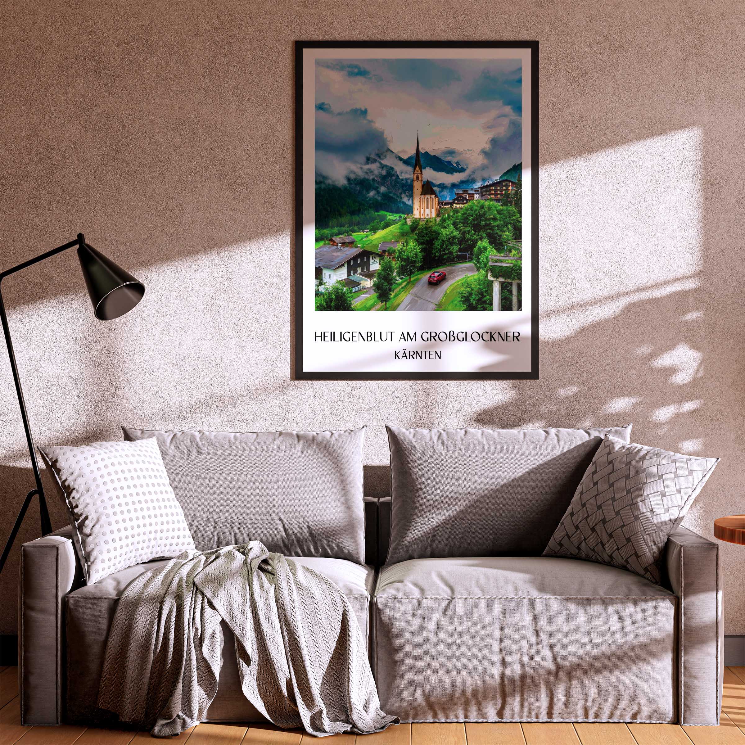 heiligenblut-am-großglockner-kärnten-österreich-poster-oil-painting-oelgemaelde