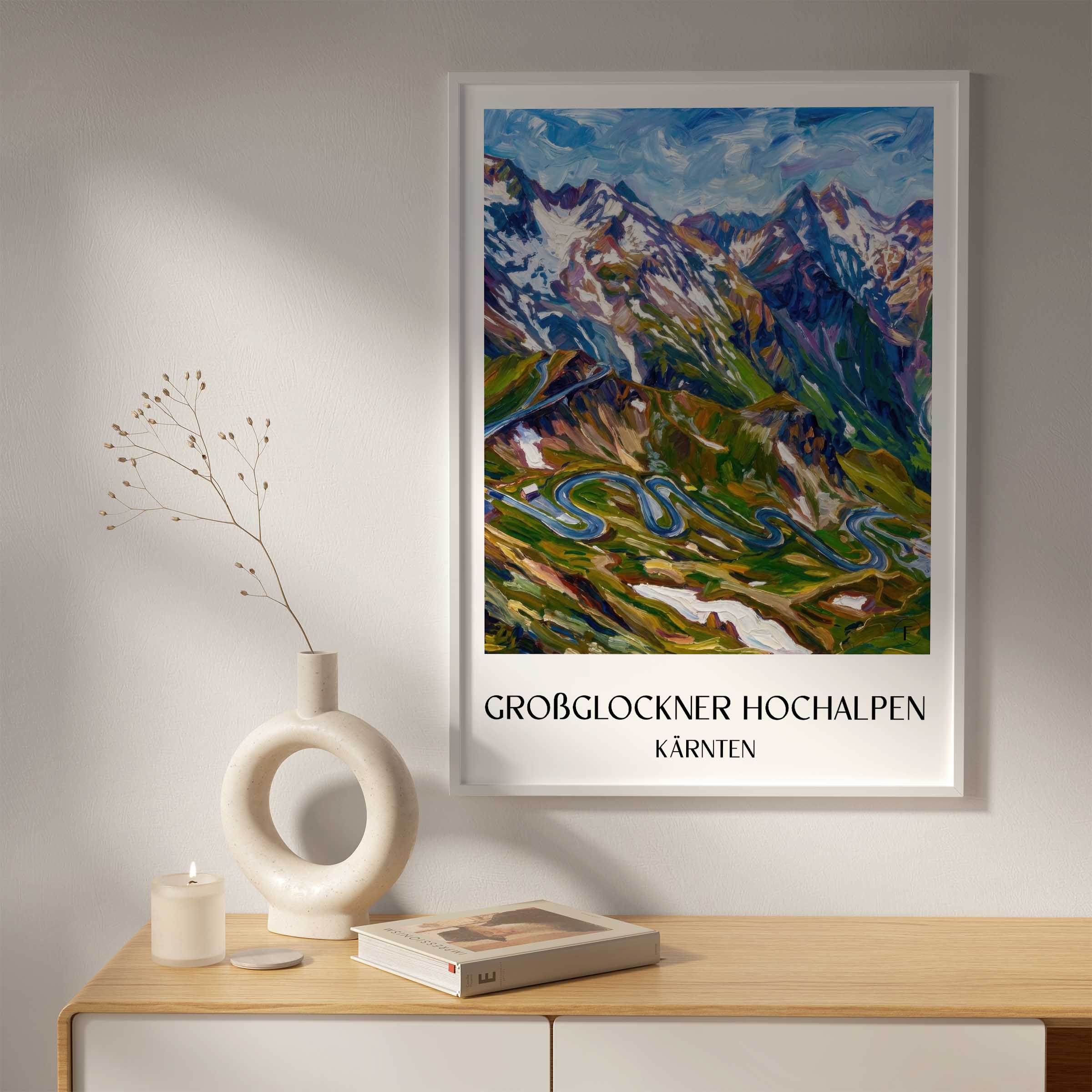 großglockner-hochalpenstraße-kärnten-österreich-poster-oil-painting-oelgemaelde