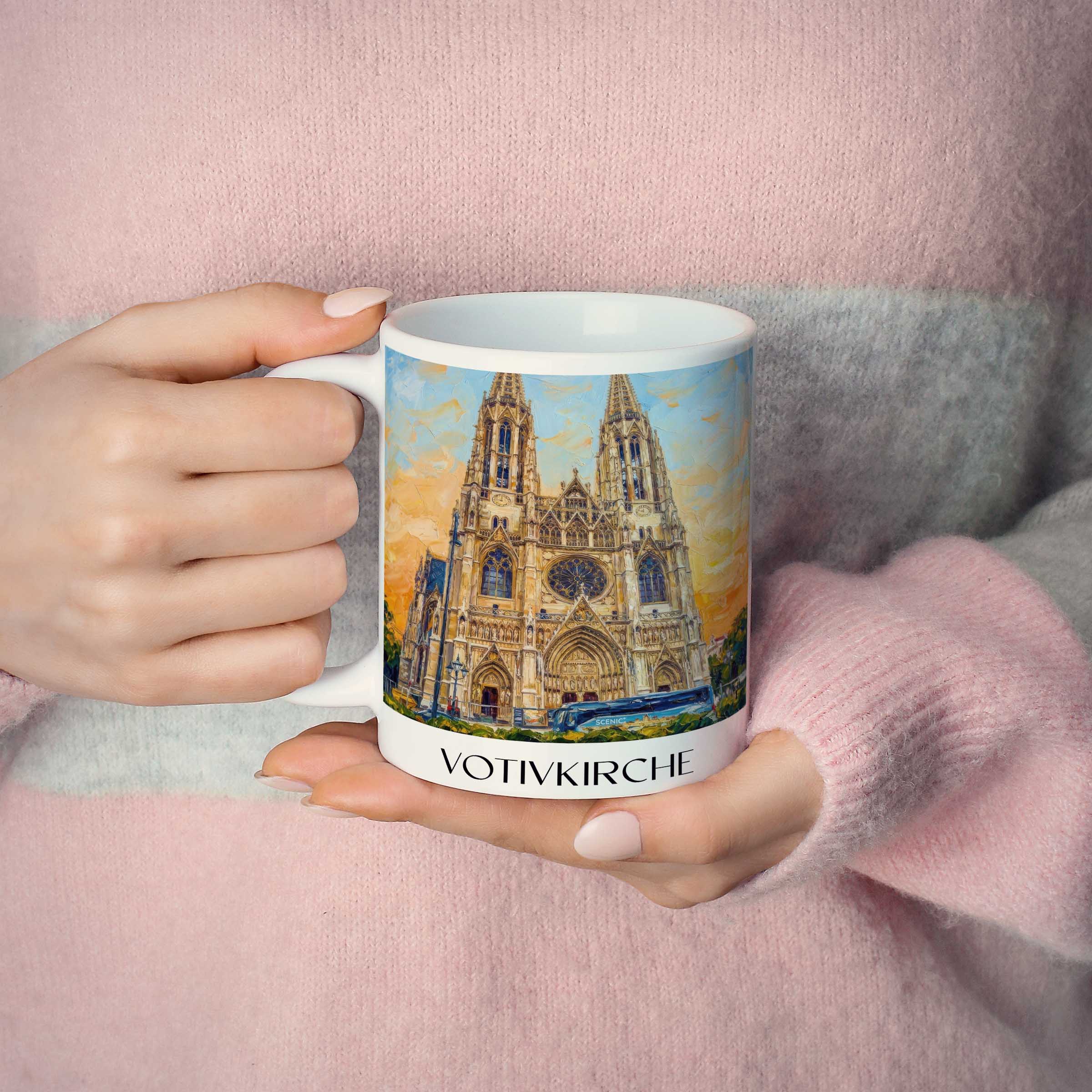 votivkirche-wien-österreich-kaffeebecher-oil-painting-oelgemaelde